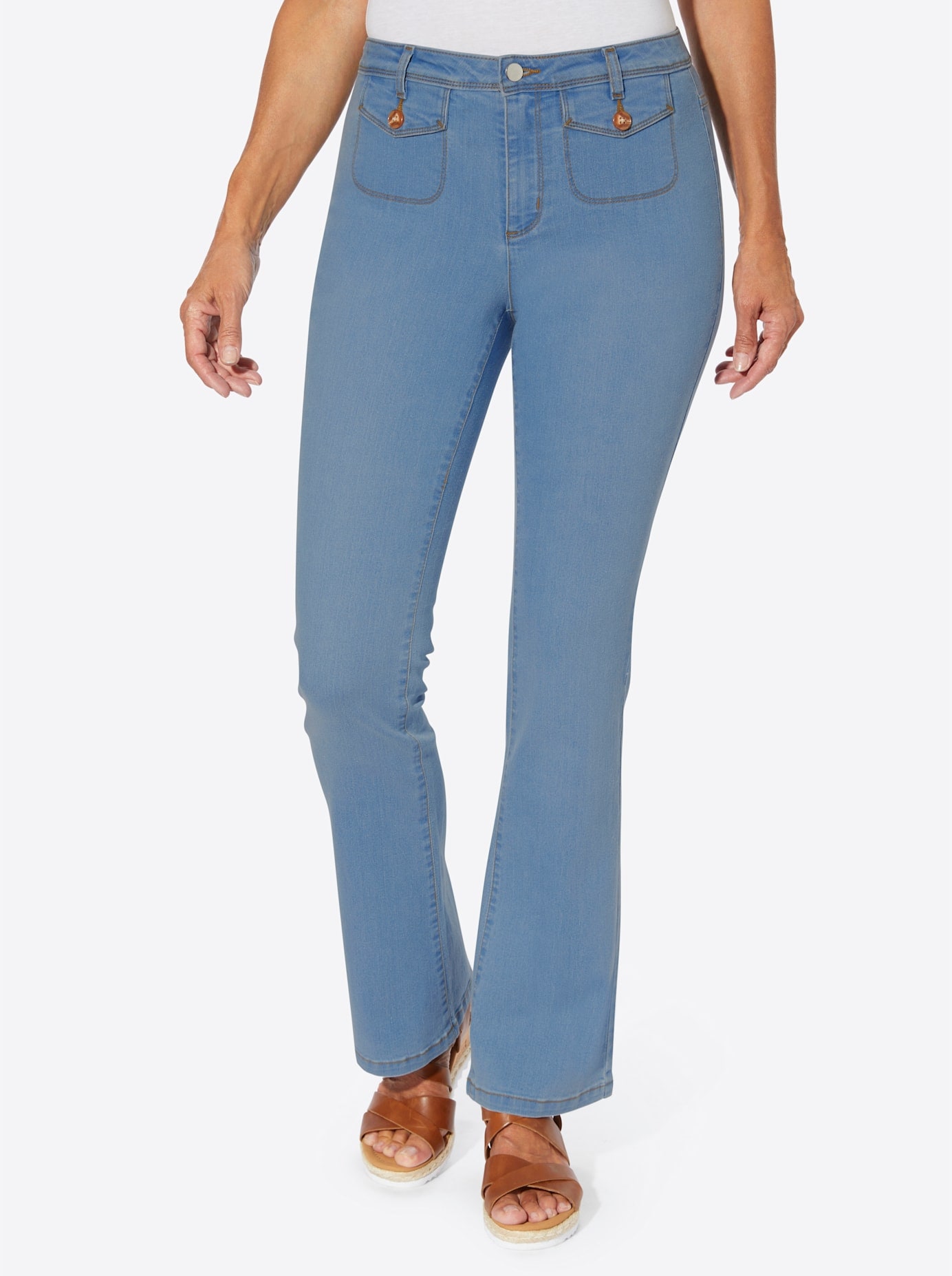 Classic Basics Bootcut-Jeans, (1 tlg.) von Classic Basics