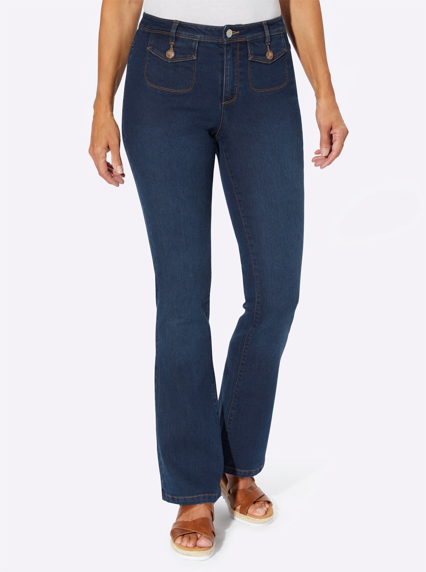 Classic Basics Bootcut-Jeans, (1 tlg.) von Classic Basics