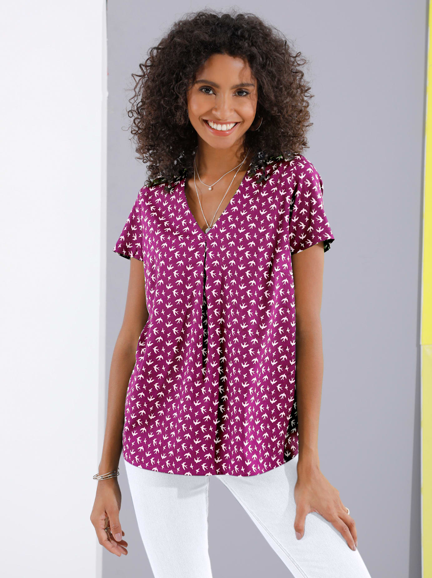 Classic Basics Druckbluse Classic Basics Druckbluse von Classic Basics