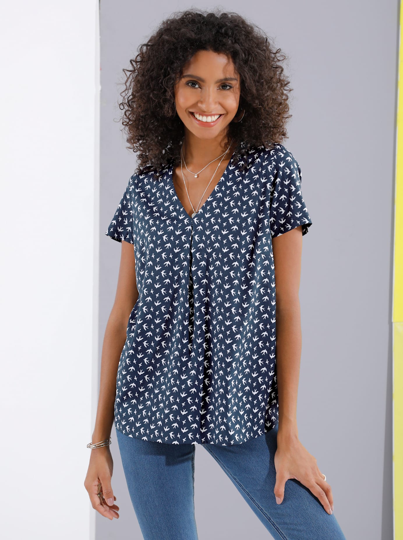 Classic Basics Druckbluse Classic Basics Druckbluse von Classic Basics