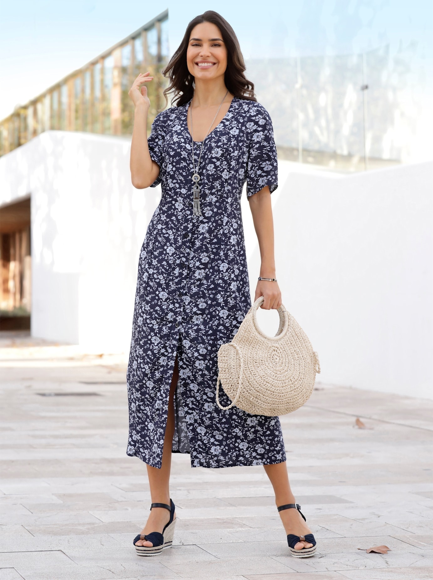 Classic Basics Druckkleid »Druck-Kleid« Classic Basics Druckkleid »Druck-Kleid« von Classic Basics