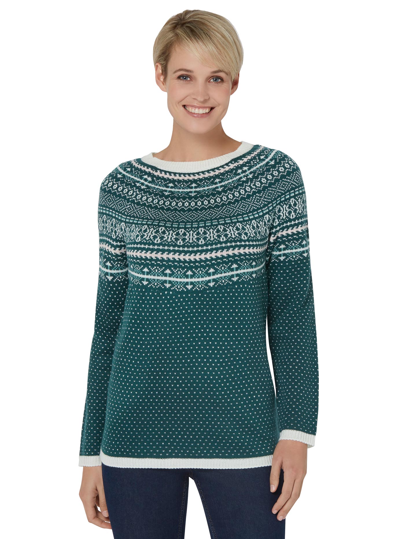 Classic Basics Jacquardpullover »Pullover« von Classic Basics