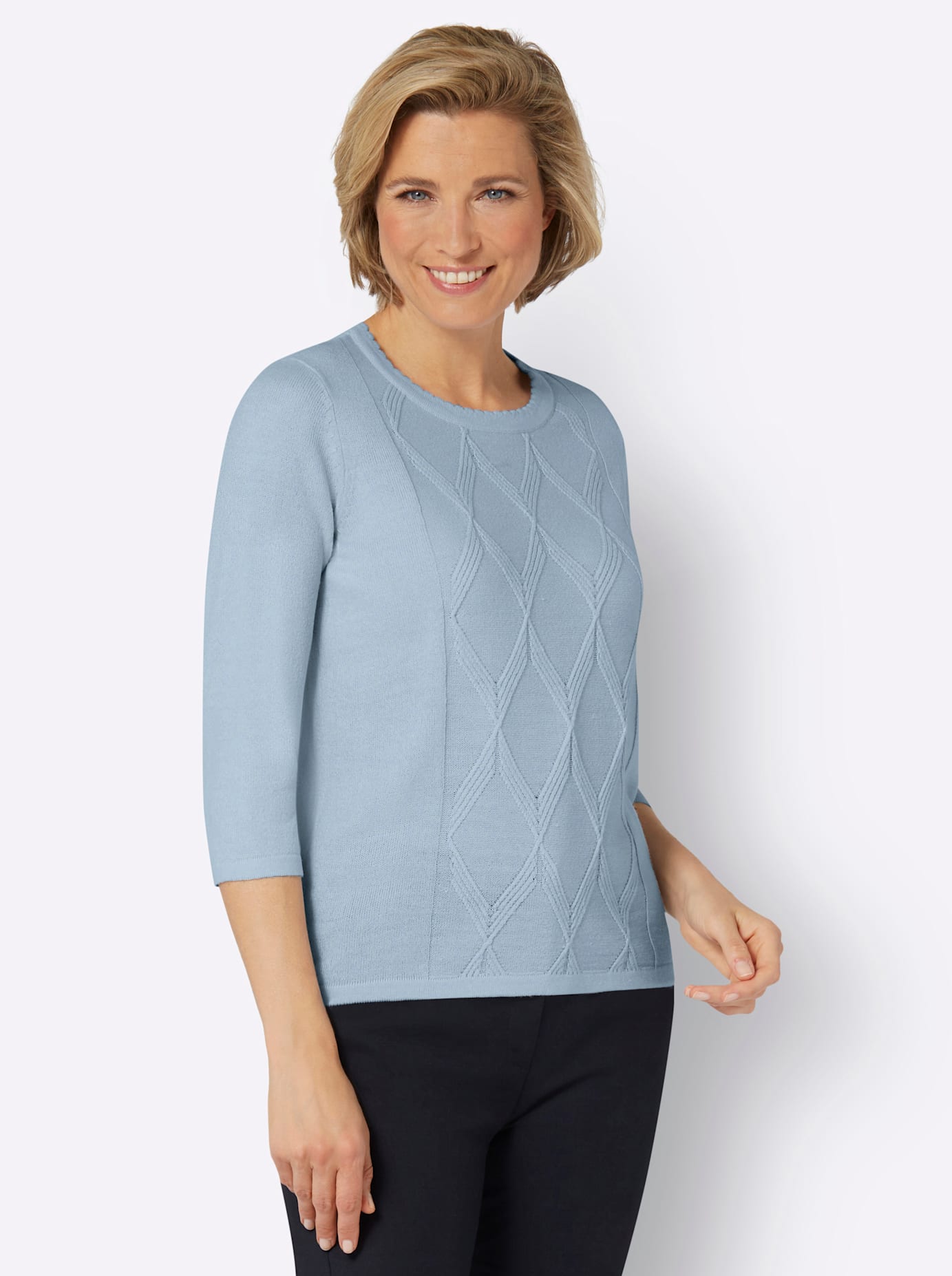 Classic Basics Kurzarmpullover »Rundhals-Pullover« von Classic Basics