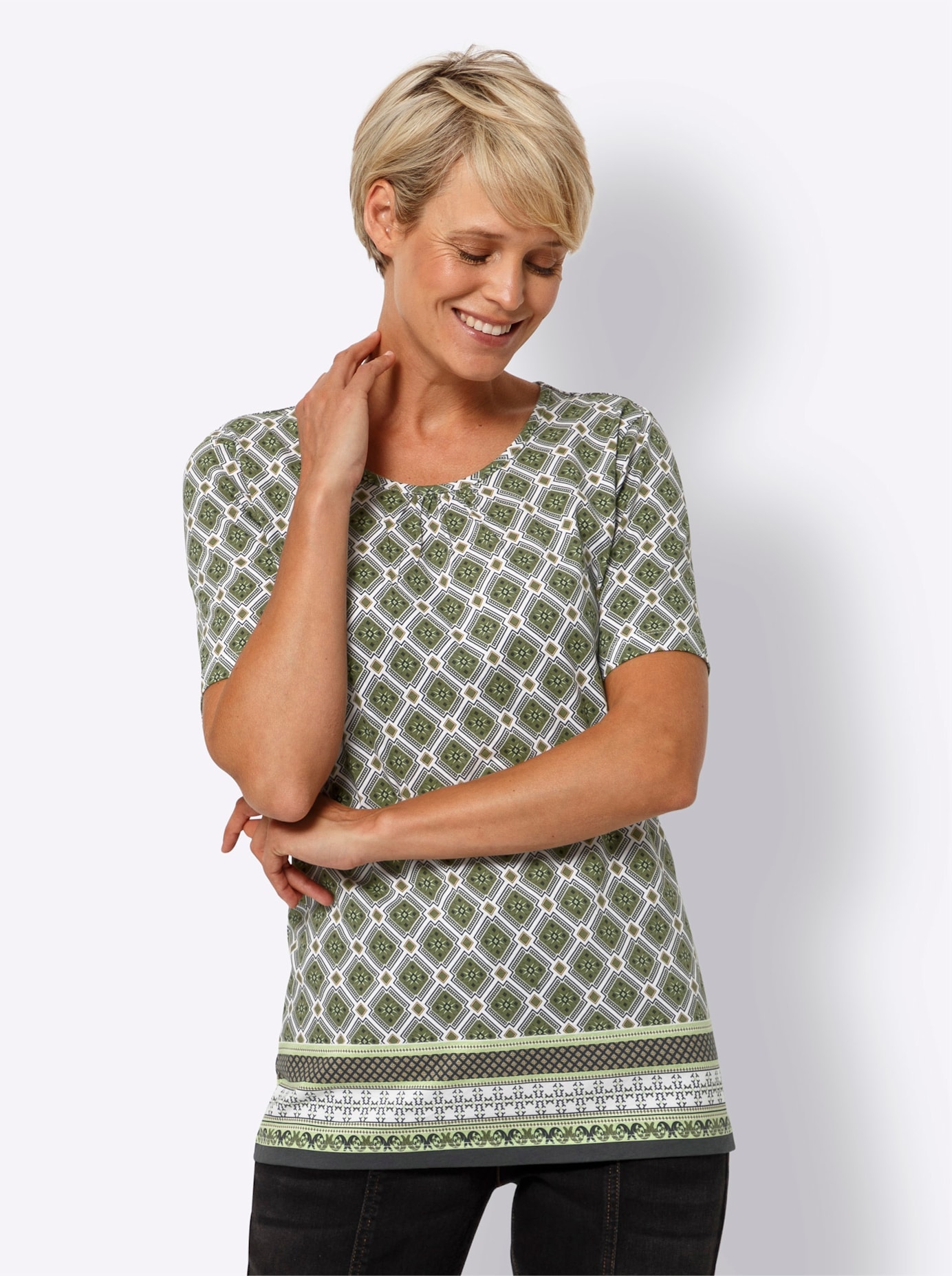 Classic Basics Kurzarmshirt »Rundhals-Shirt«, (1 tlg.) von Classic Basics