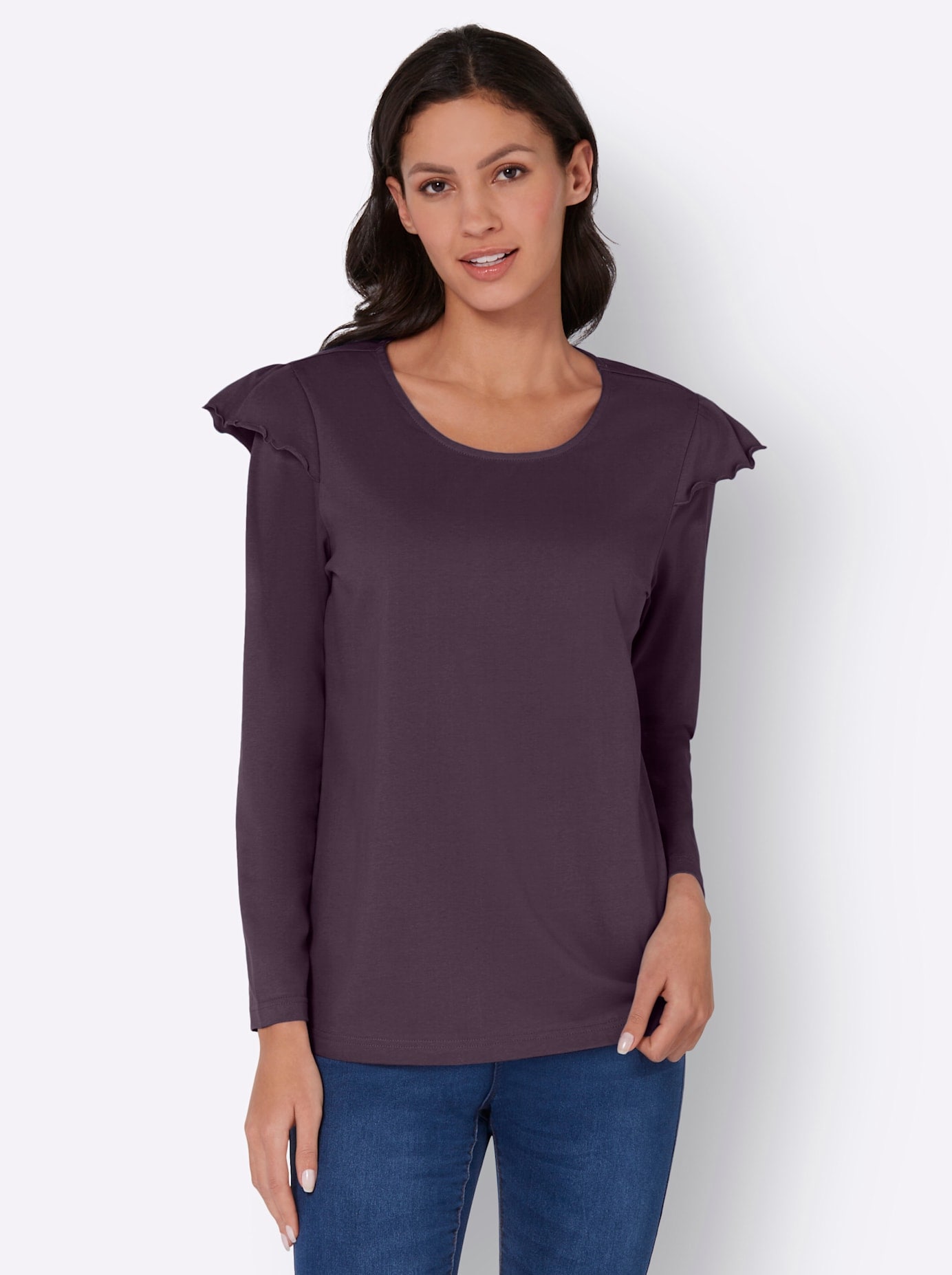 Classic Basics Langarmshirt »Langarm-Shirt«, (1 tlg.) von Classic Basics