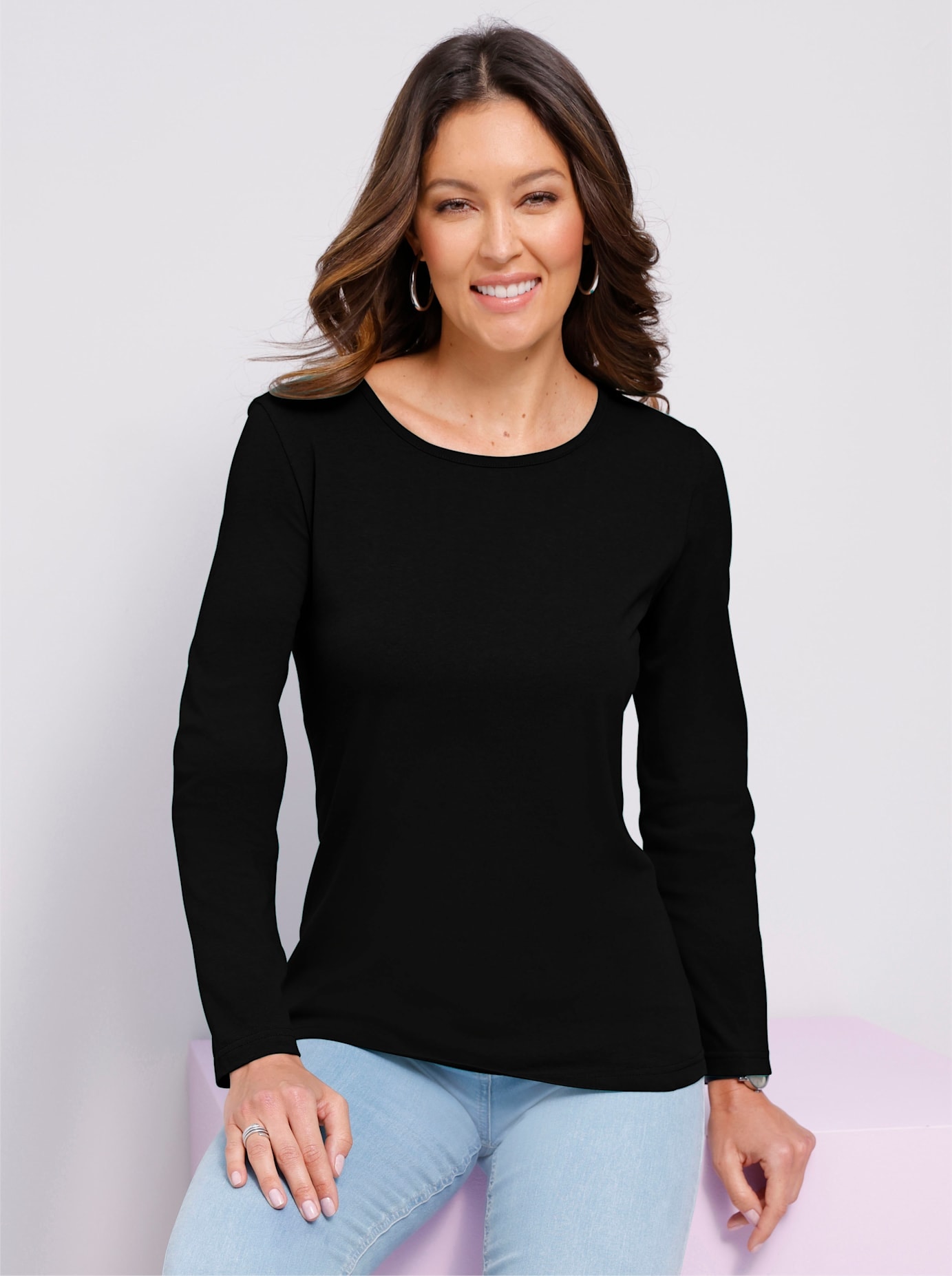 Classic Basics Langarmshirt »Langarm-Shirt«, (1 tlg.) Classic Basics Langarmshirt »Langarm-Shirt«, (1 tlg.) von Classic Basics