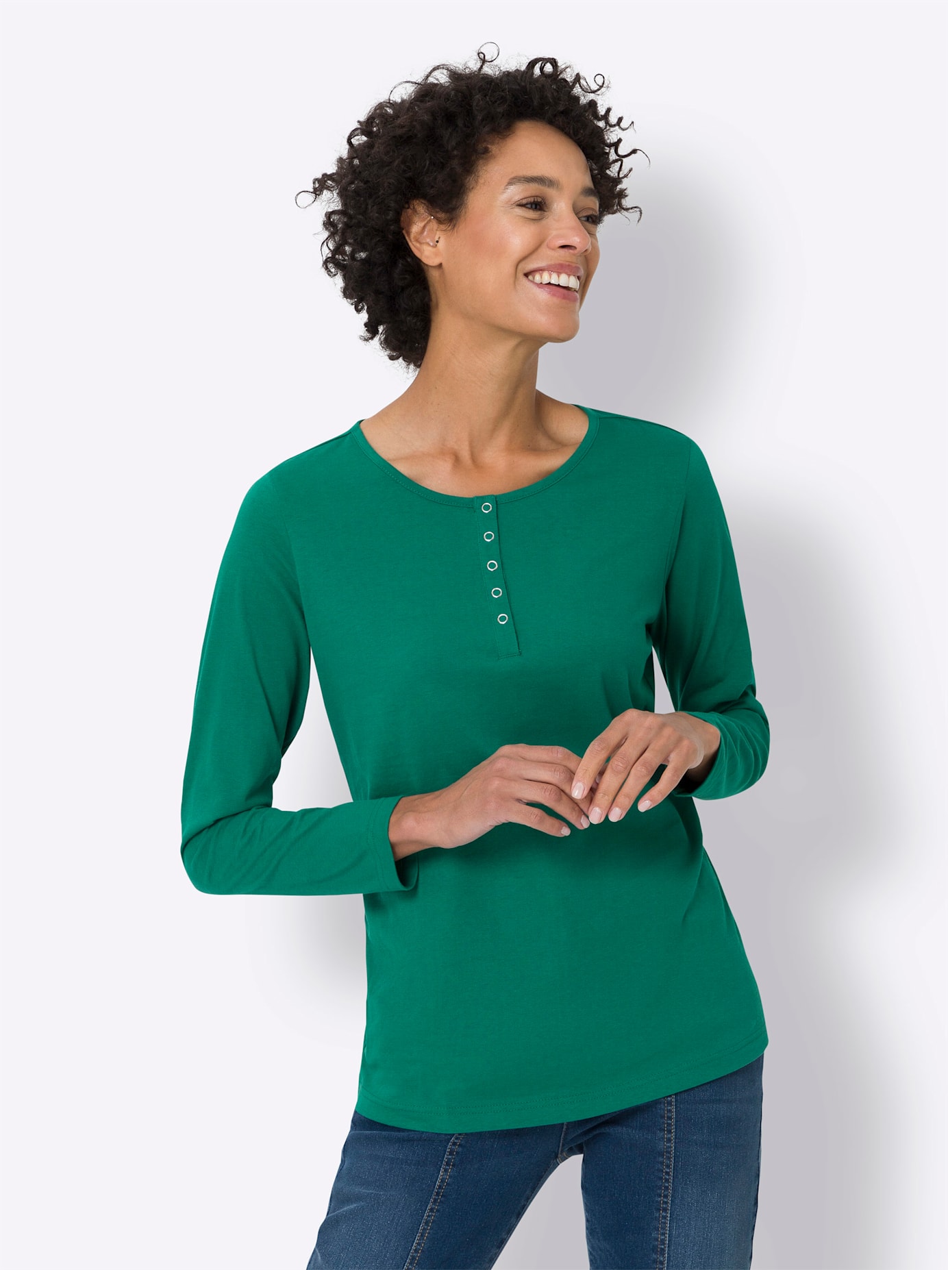 Classic Basics Langarmshirt »Langarm-Shirt«, (1 tlg.) Classic Basics Langarmshirt »Langarm-Shirt«, (1 tlg.) von Classic Basics