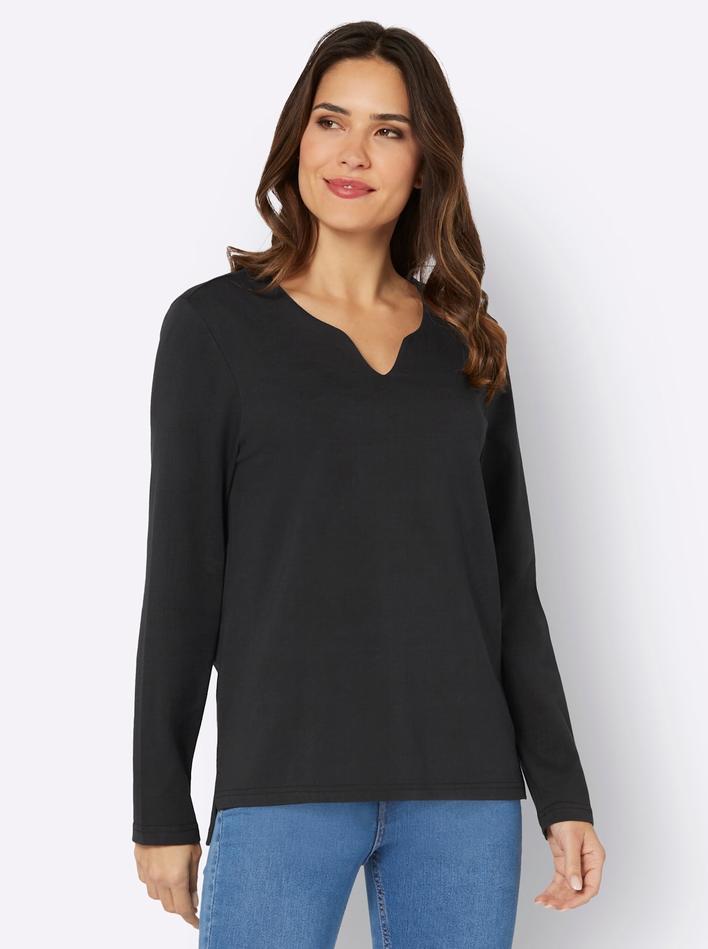 Classic Basics Langarmshirt »Langarm-Shirt«, (1 tlg.) Classic Basics Langarmshirt »Langarm-Shirt«, (1 tlg.) von Classic Basics