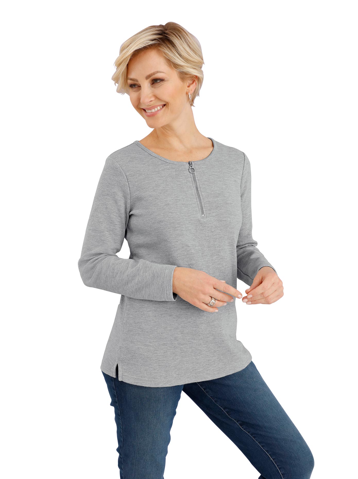 Classic Basics Langarmshirt »Sweatshirt«, (1 tlg.) von Classic Basics