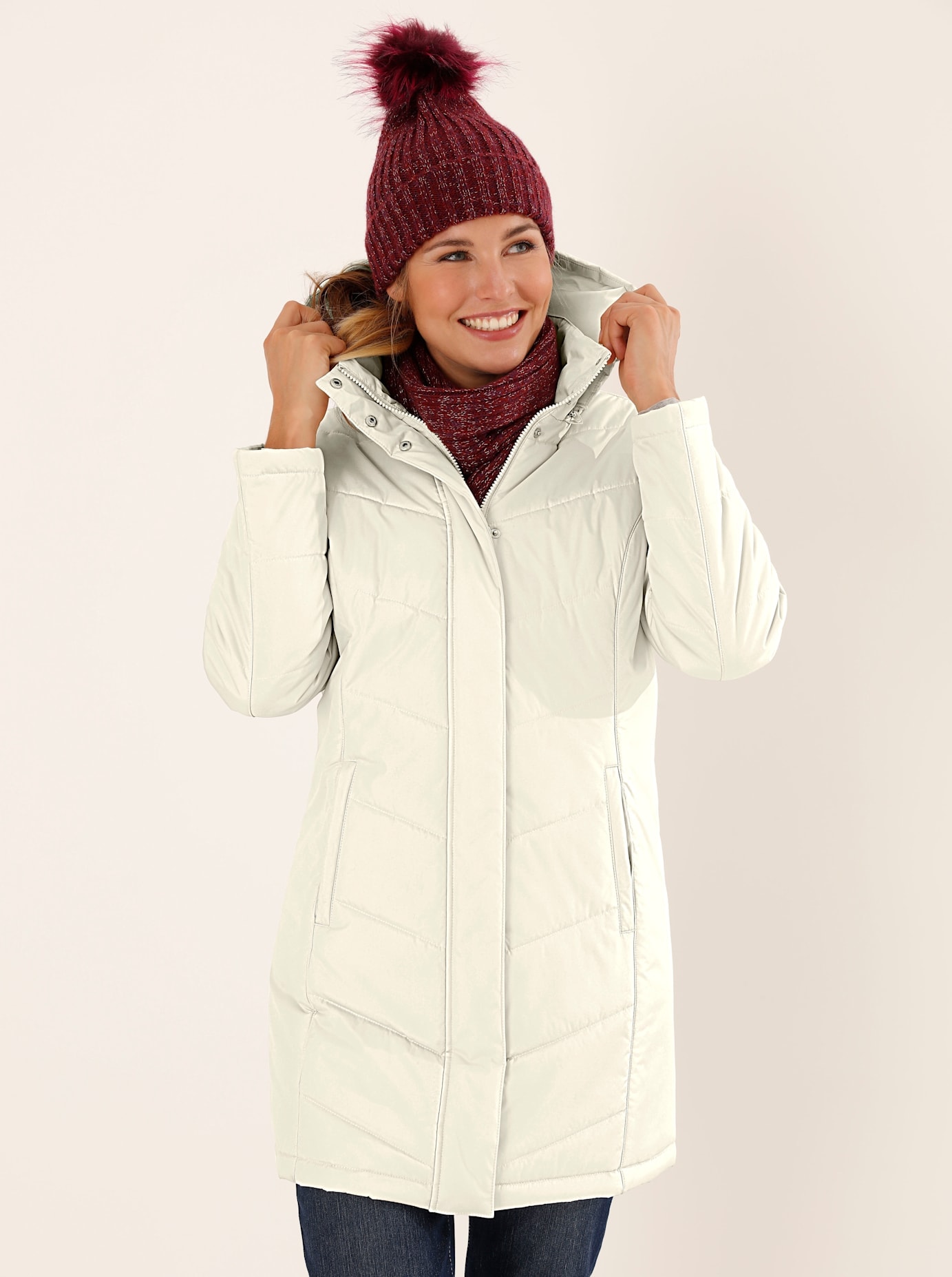 Classic Basics Langjacke, mit Kapuze Classic Basics Langjacke, mit Kapuze von Classic Basics