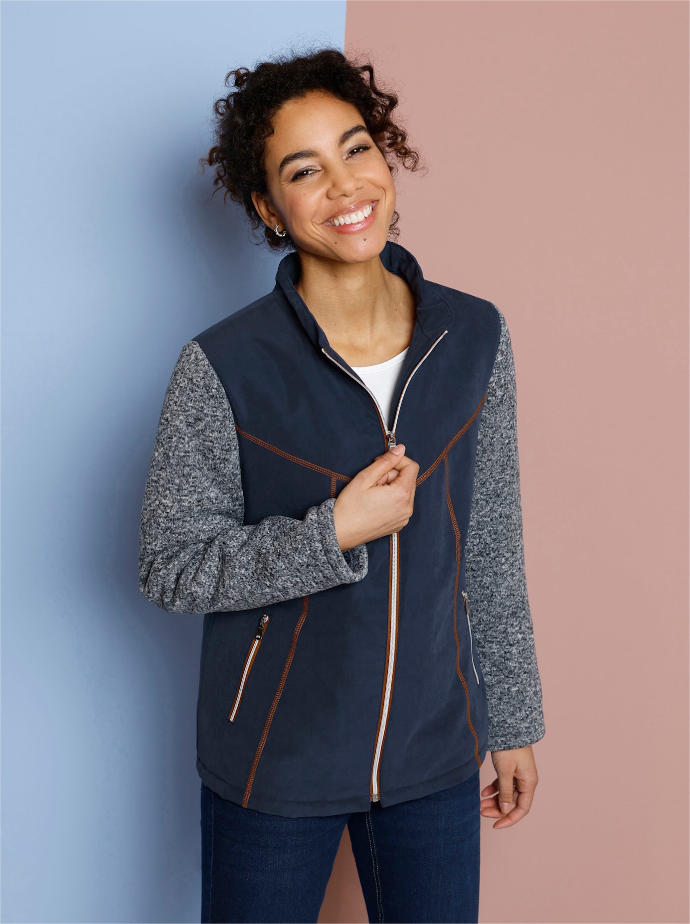 Classic Basics Langjacke, ohne Kapuze von Classic Basics