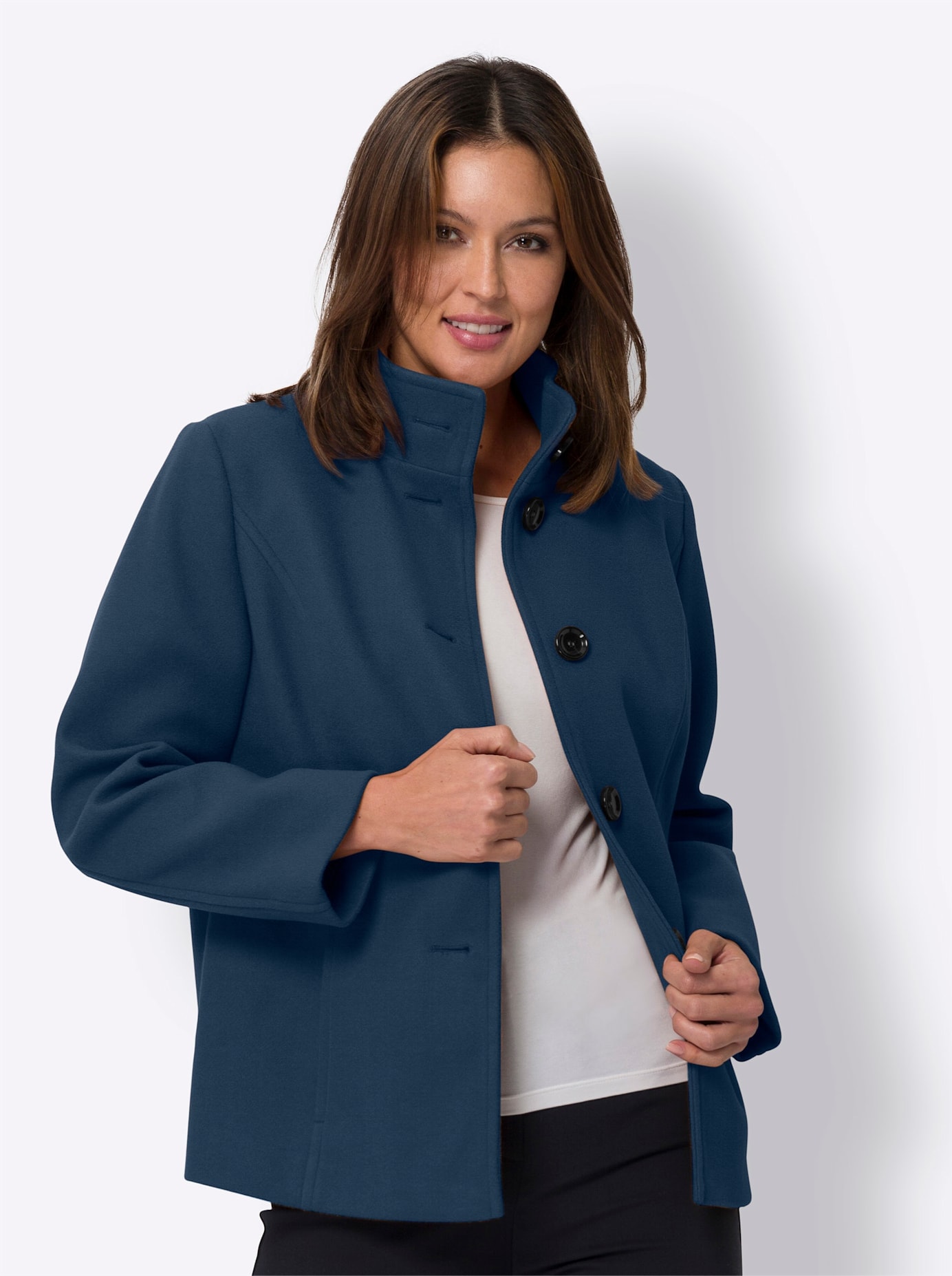 Classic Basics Langjacke, ohne Kapuze von Classic Basics