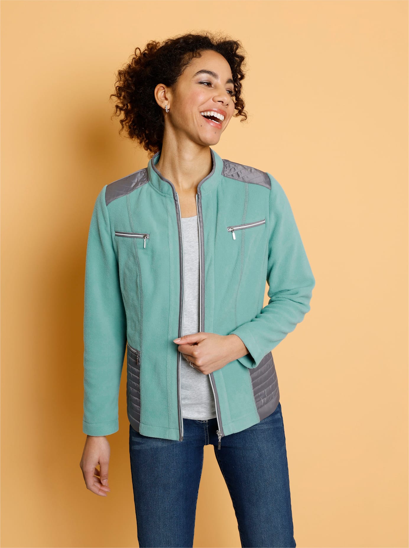 Classic Basics Langjacke, ohne Kapuze von Classic Basics