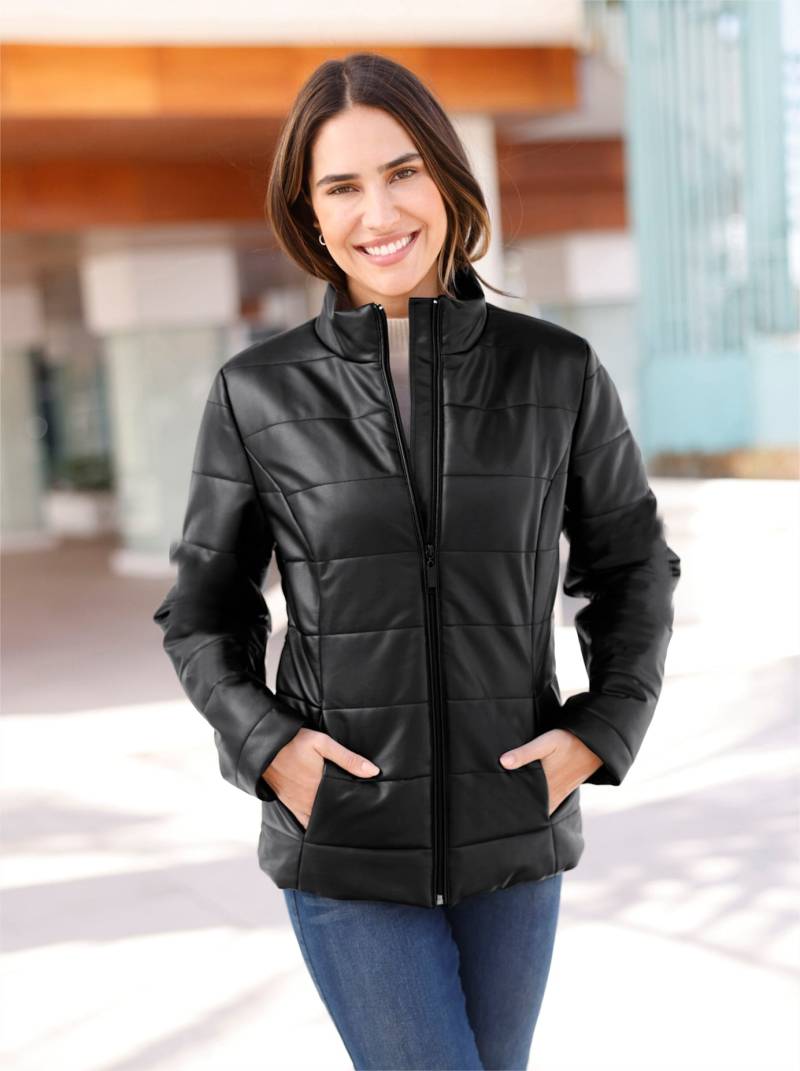 Classic Basics Lederimitatjacke, ohne Kapuze von Classic Basics