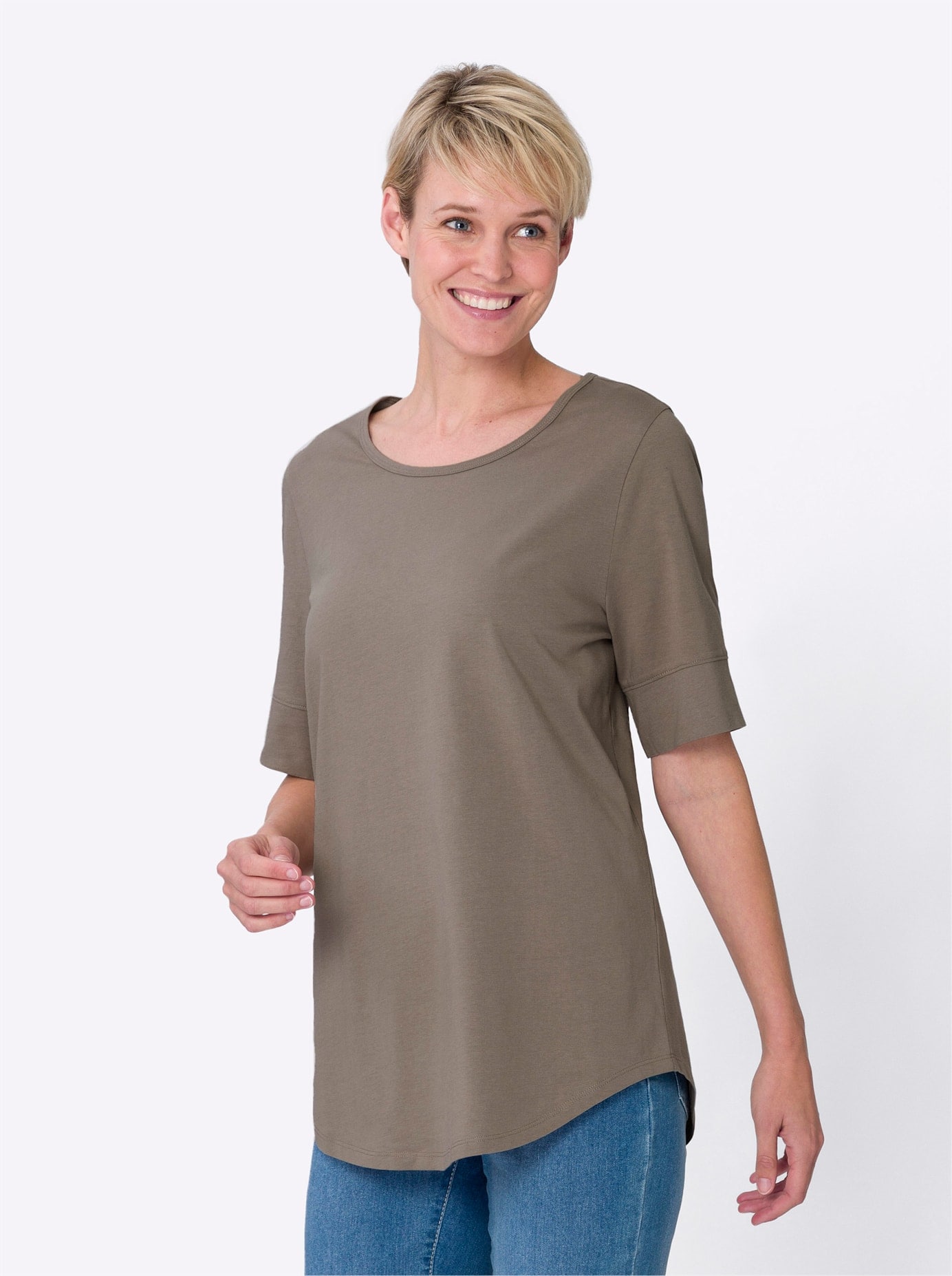 Classic Basics Longshirt »Kurzarm-Shirt«, (1 tlg.) von Classic Basics