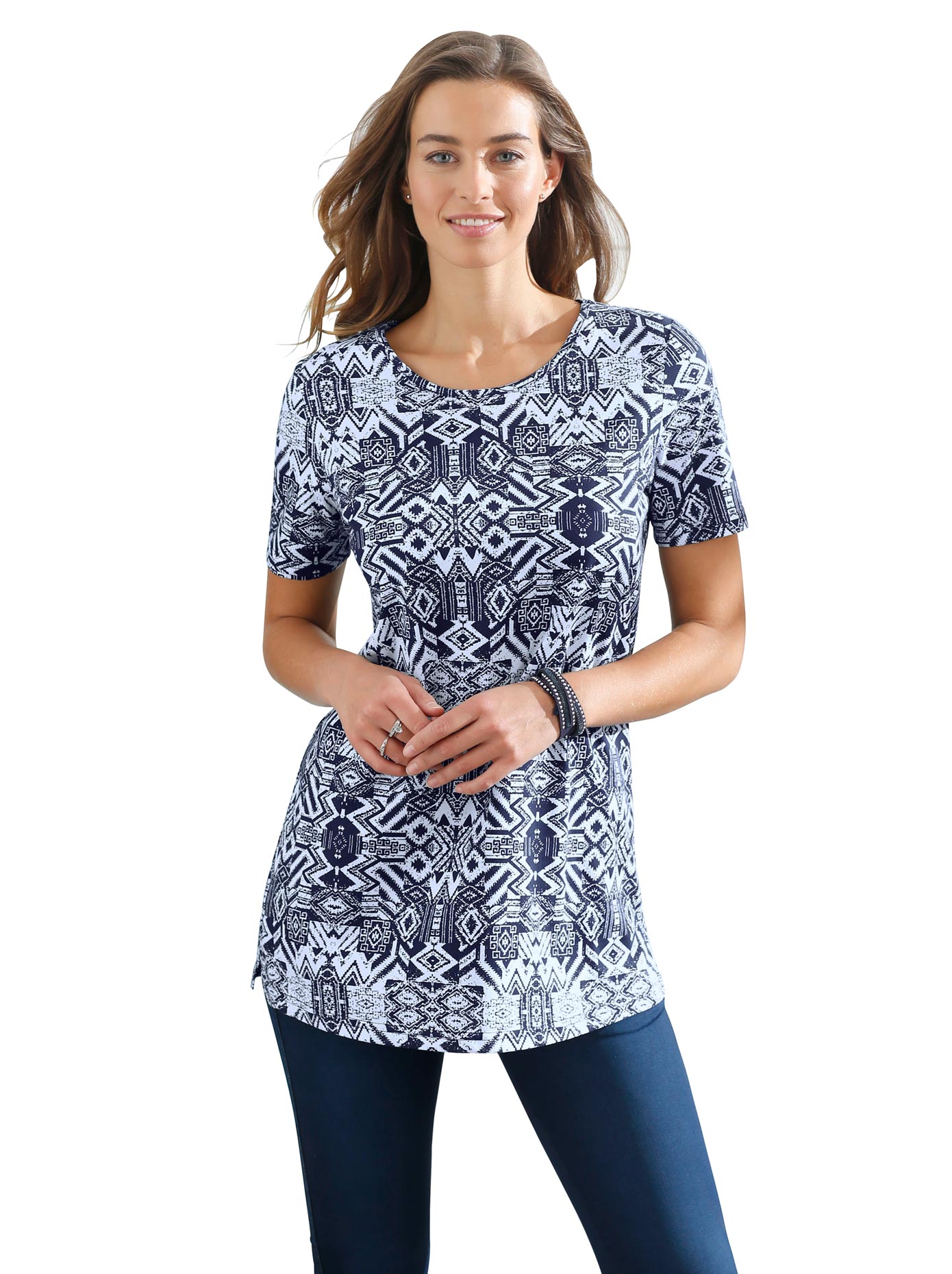 Classic Basics Print-Shirt »Longshirt«, (1 tlg.) von Classic Basics