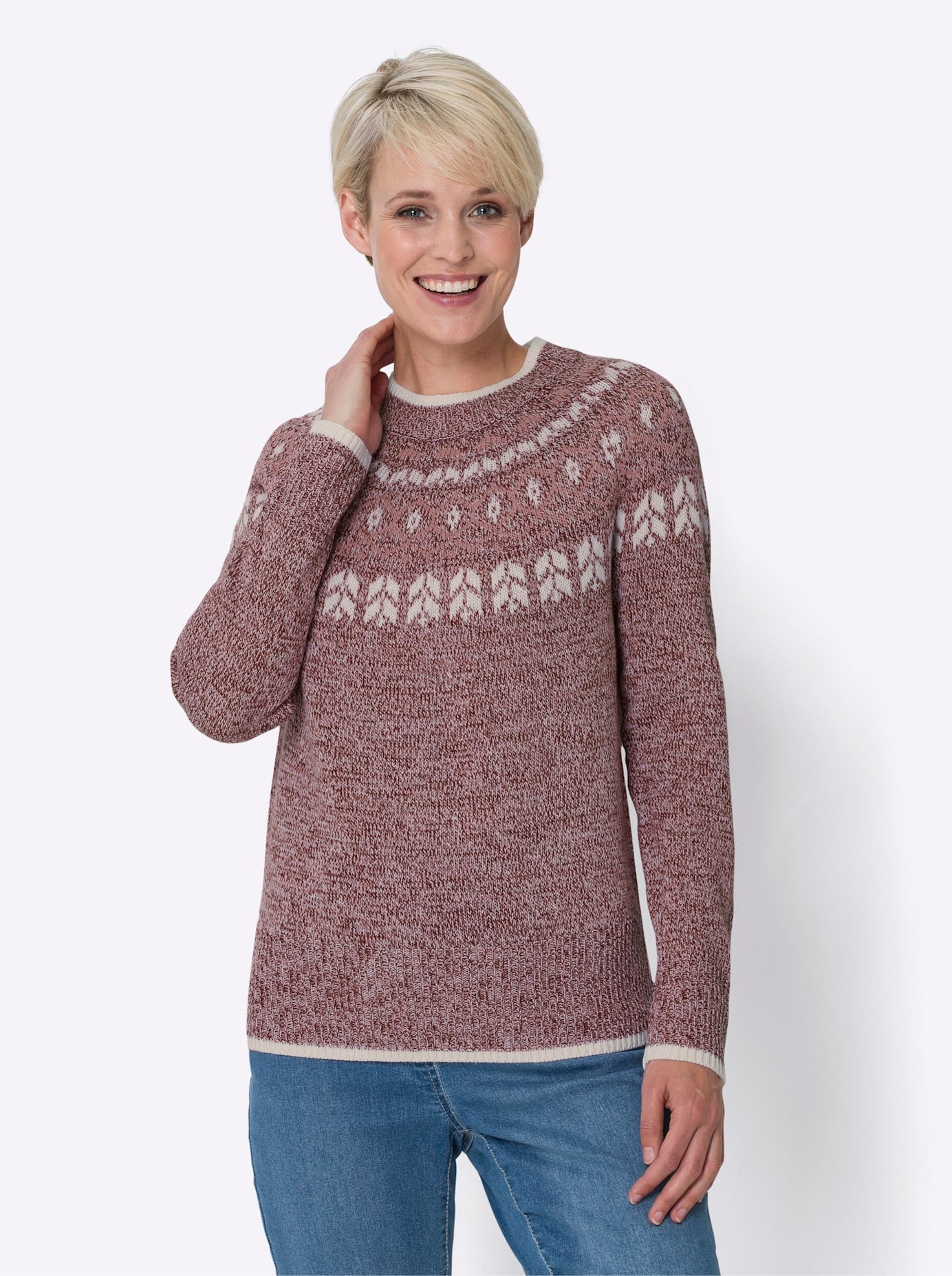 Classic Basics Norwegerpullover »Langarm-Pullover« von Classic Basics