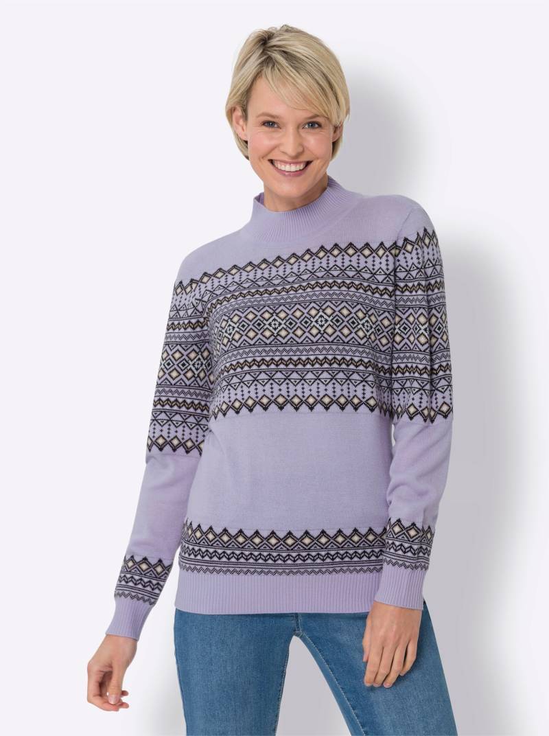 Classic Basics Norwegerpullover »Stehkragen-Pullover« von Classic Basics