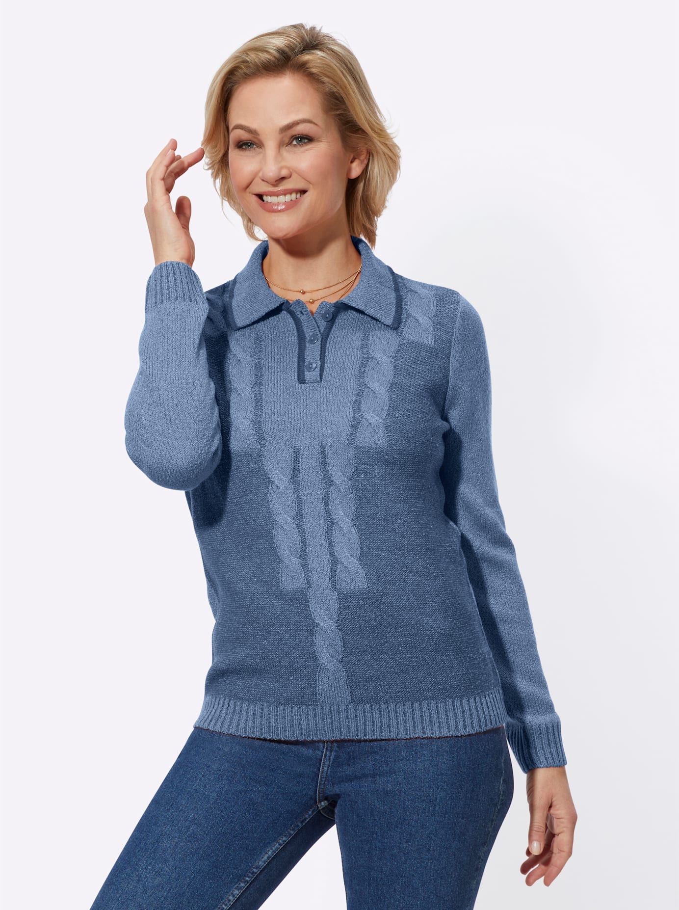 Classic Basics Polokragenpullover »Pullover« von Classic Basics
