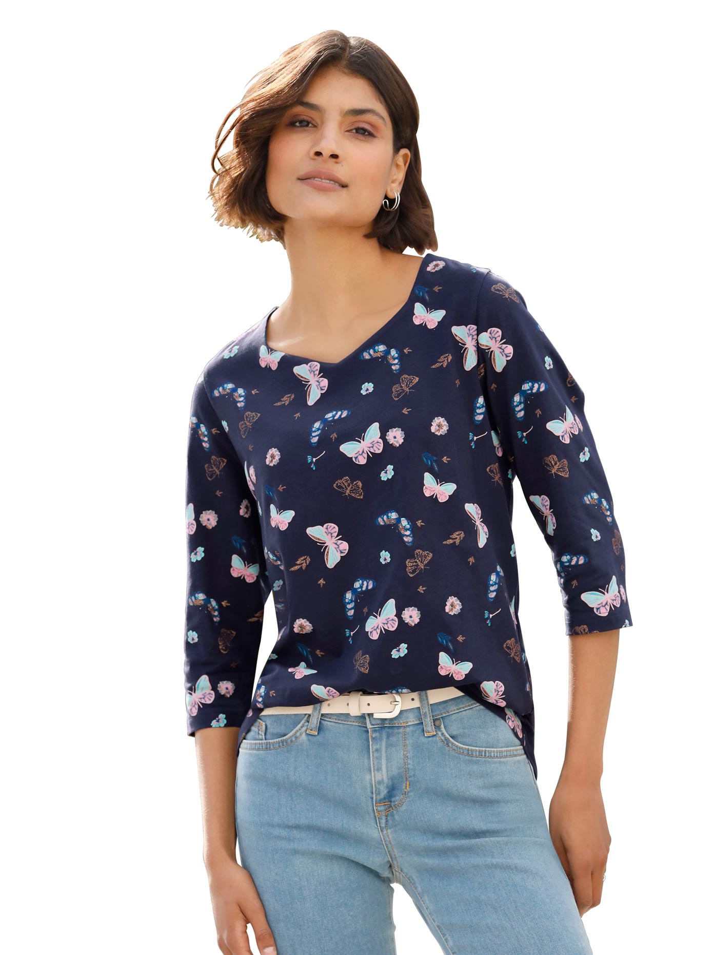 Classic Basics Print-Shirt »Druck-Shirt«, (1 tlg.) von Classic Basics