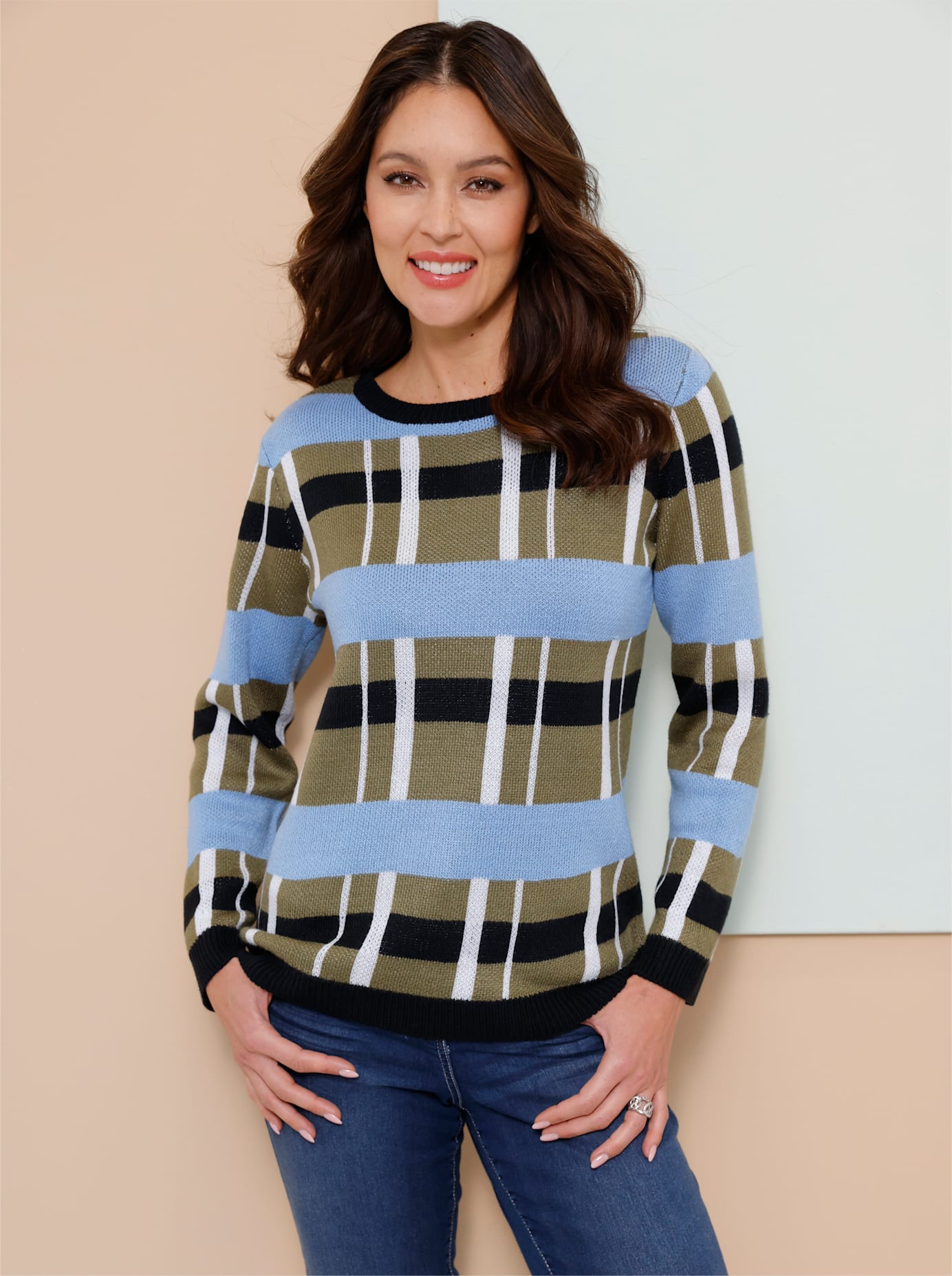 Classic Basics Rundhalspullover »Jacquard-Pullover« Classic Basics Rundhalspullover »Jacquard-Pullover« von Classic Basics