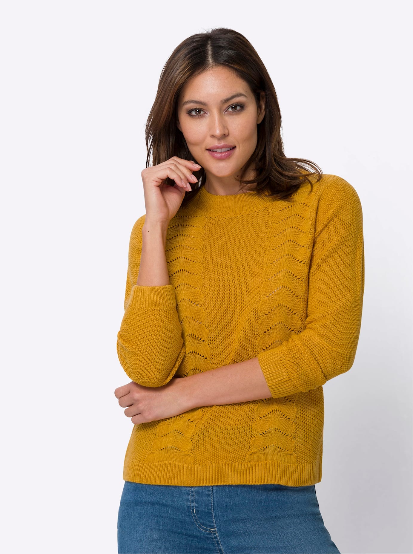 Classic Basics Rundhalspullover »Langarm-Pullover« Classic Basics Rundhalspullover »Langarm-Pullover« von Classic Basics