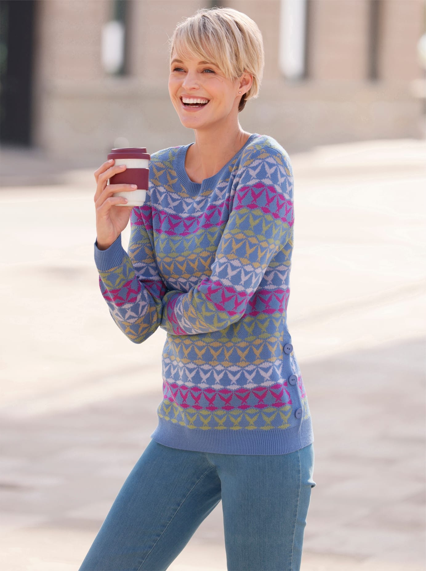 Classic Basics Rundhalspullover »Rundhals-Pullover« von Classic Basics