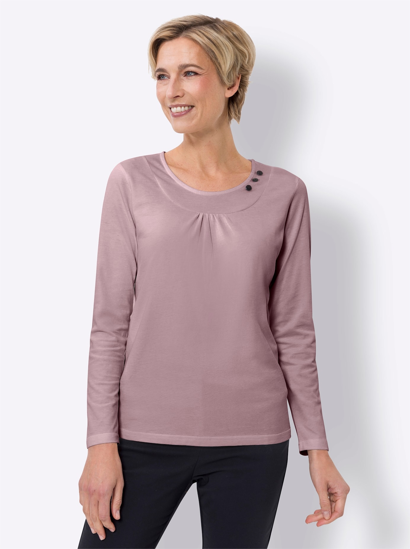 Classic Basics Rundhalsshirt »Rundhals-Shirt«, (1 tlg.) Classic Basics Rundhalsshirt »Rundhals-Shirt«, (1 tlg.) von Classic Basics