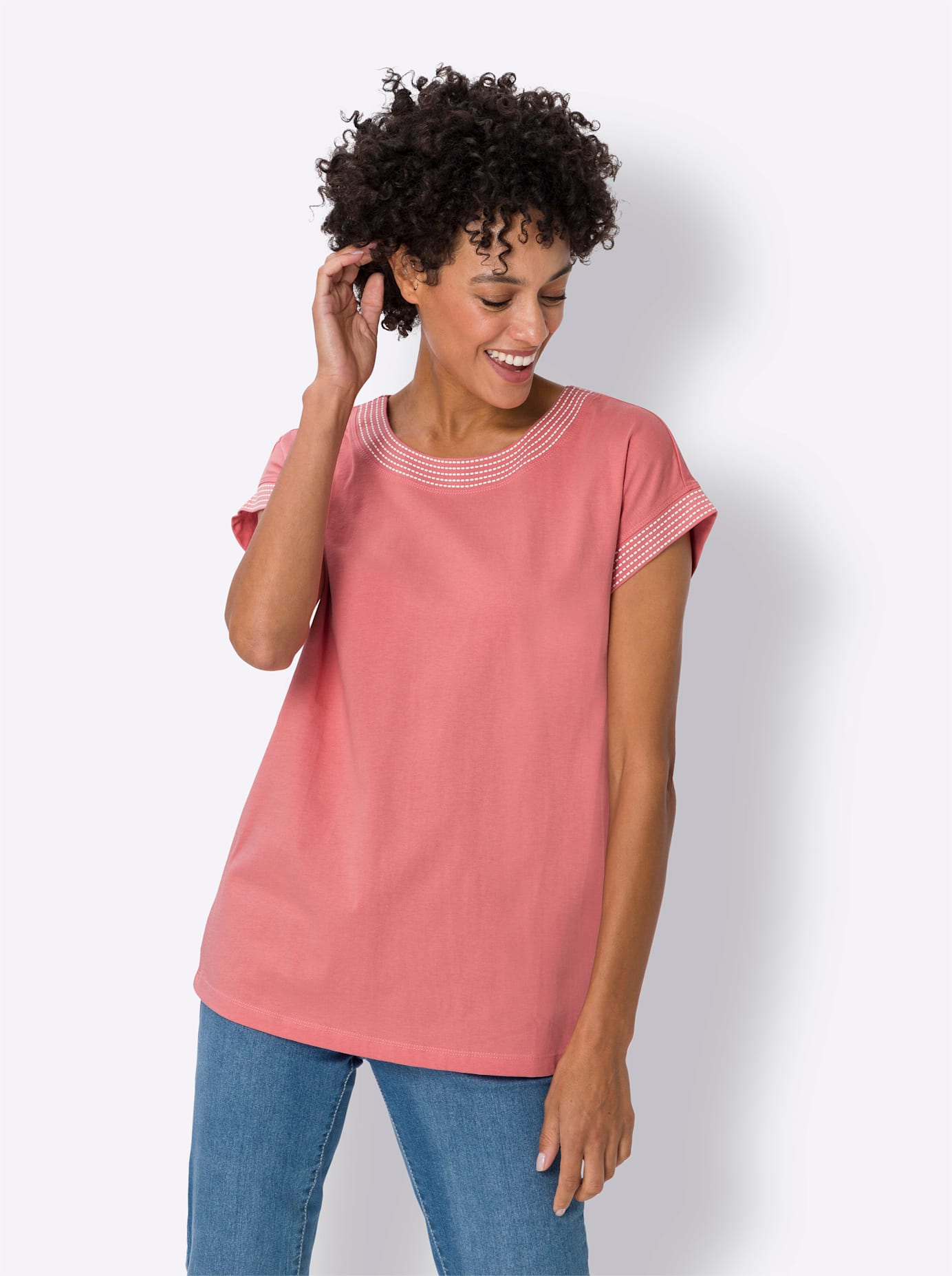Classic Basics Rundhalsshirt »Rundhals-Shirt«, (1 tlg.) von Classic Basics