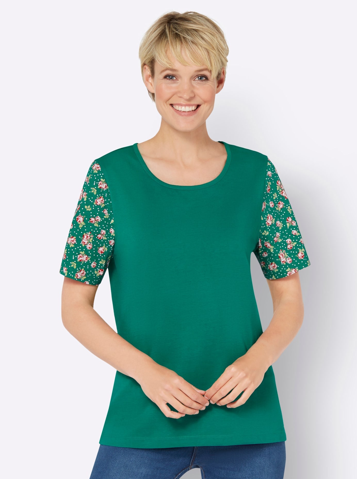 Classic Basics Rundhalsshirt »V-Shirt«, (1 tlg.) von Classic Basics