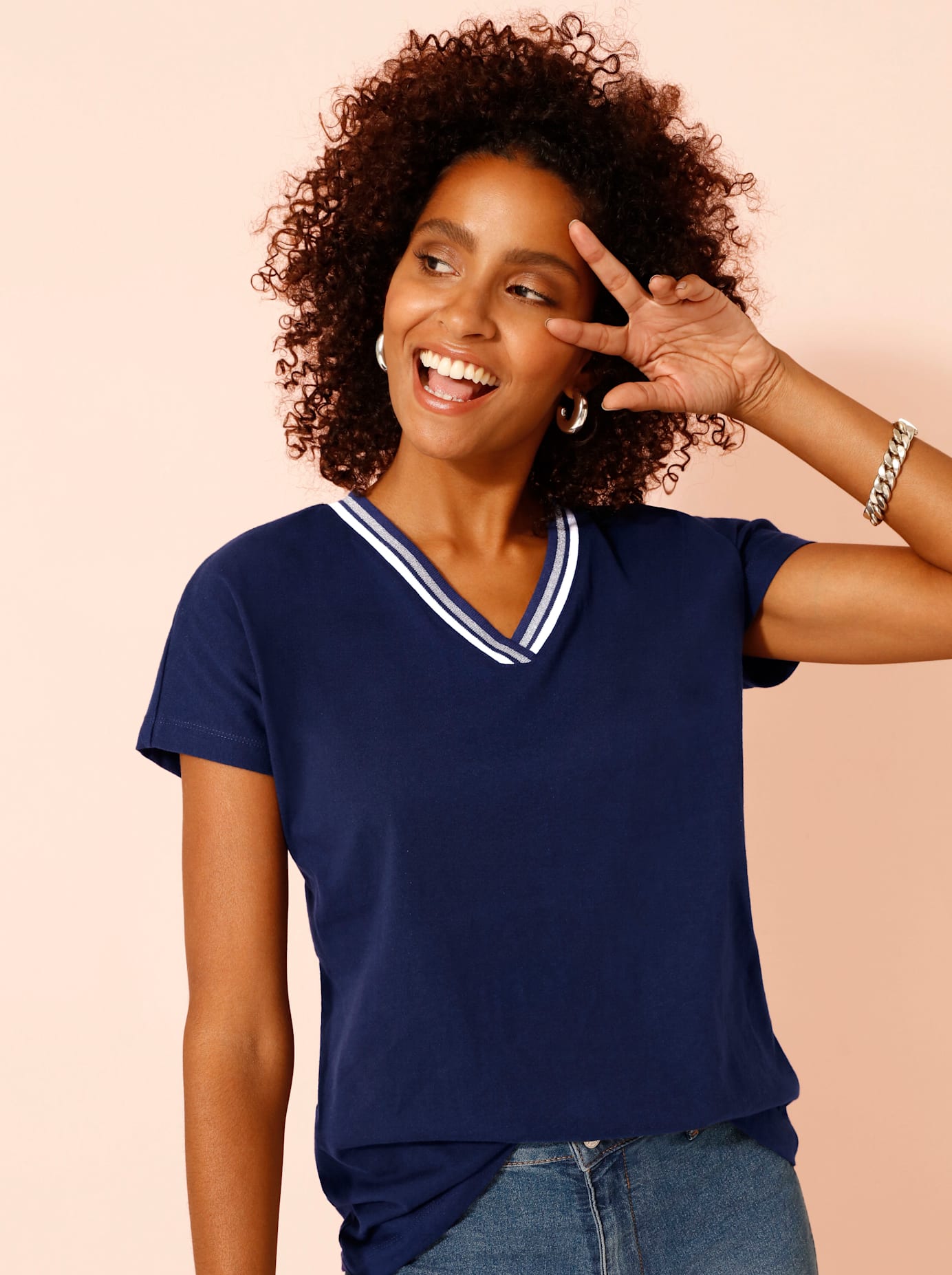 Classic Basics V-Shirt »Shirt«, (1 tlg.) von Classic Basics