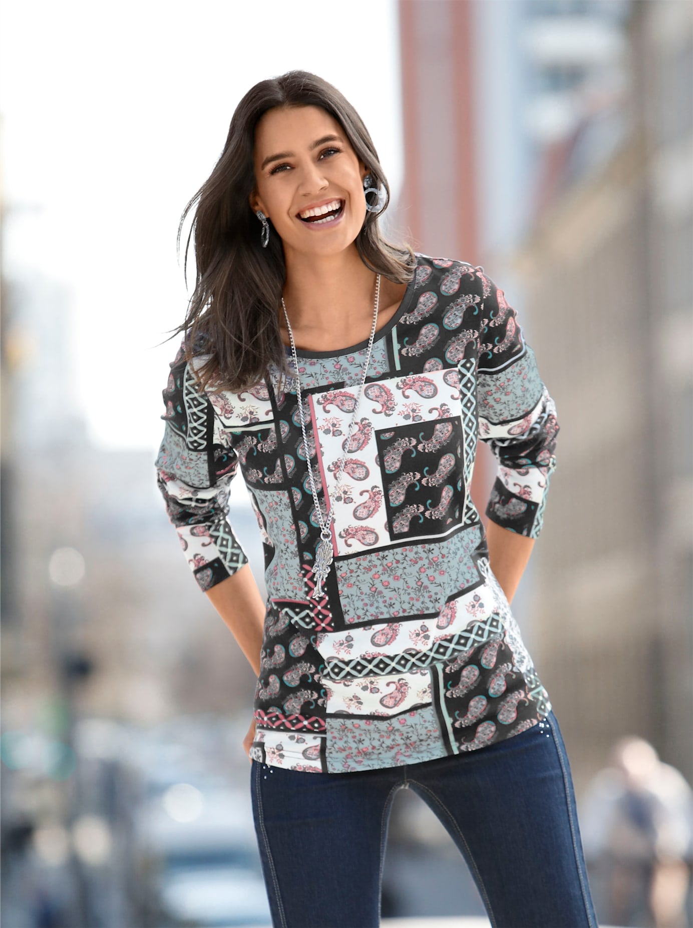 Inspirationen Langarmshirt »Shirt«, (1 tlg.) Inspirationen Langarmshirt »Shirt«, (1 tlg.) von Inspirationen
