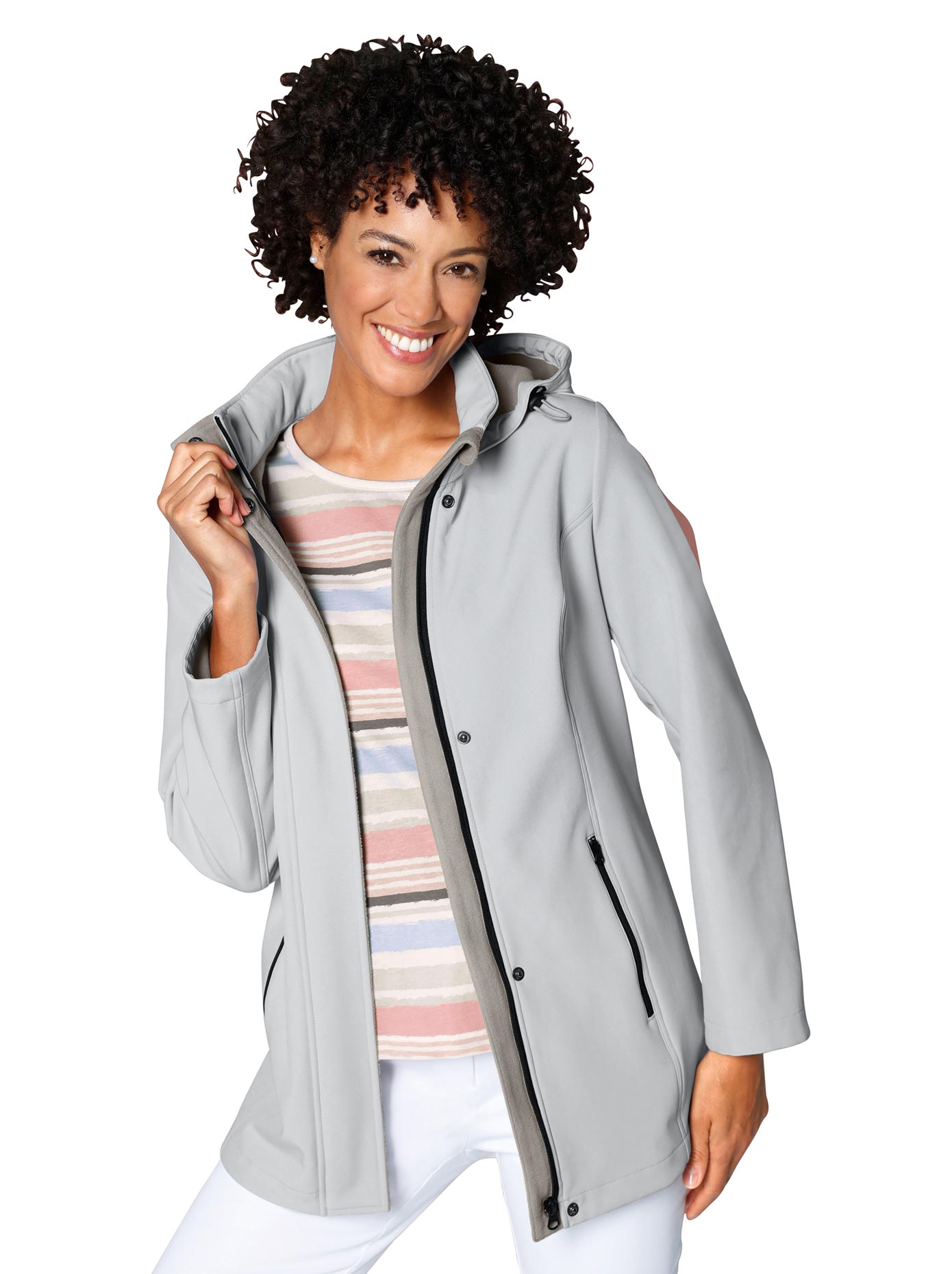 Classic Basics Softshelljacke, mit Kapuze von Classic Basics