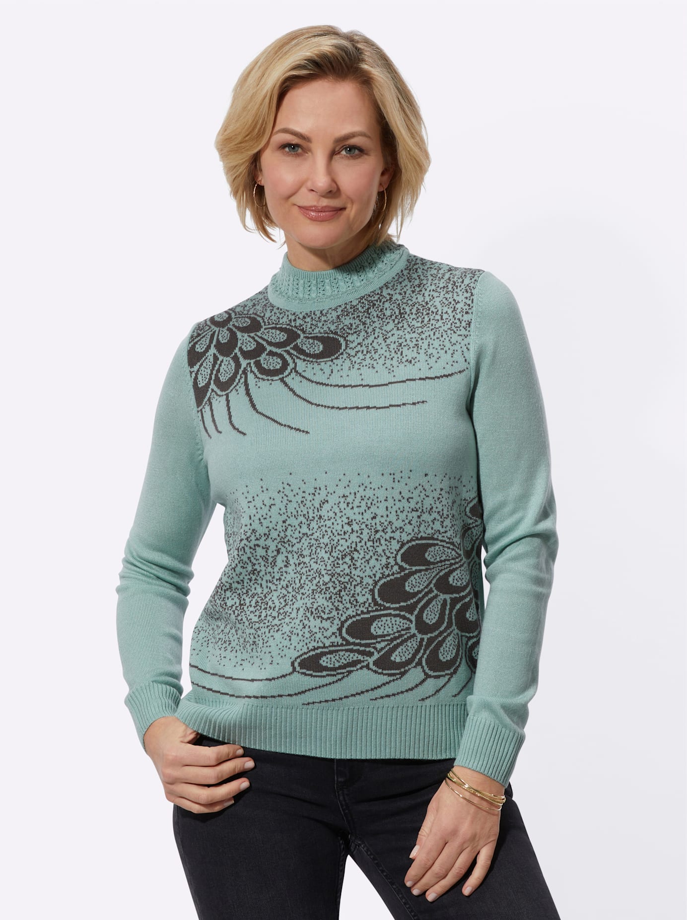 Classic Basics Stehkragenpullover »Pullover« von Classic Basics