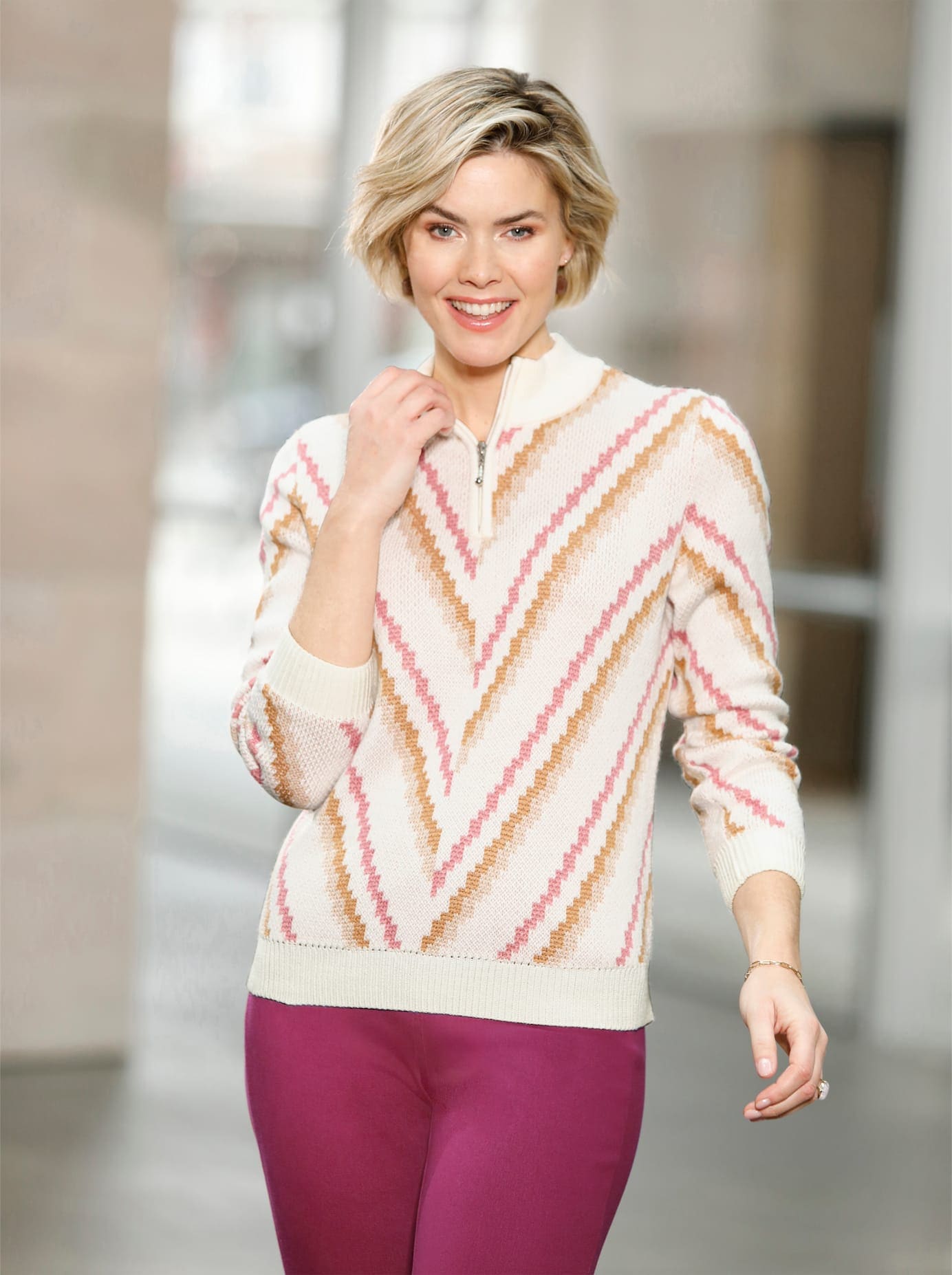 Classic Basics Stehkragenpullover »Pullover« Classic Basics Stehkragenpullover »Pullover« von Classic Basics