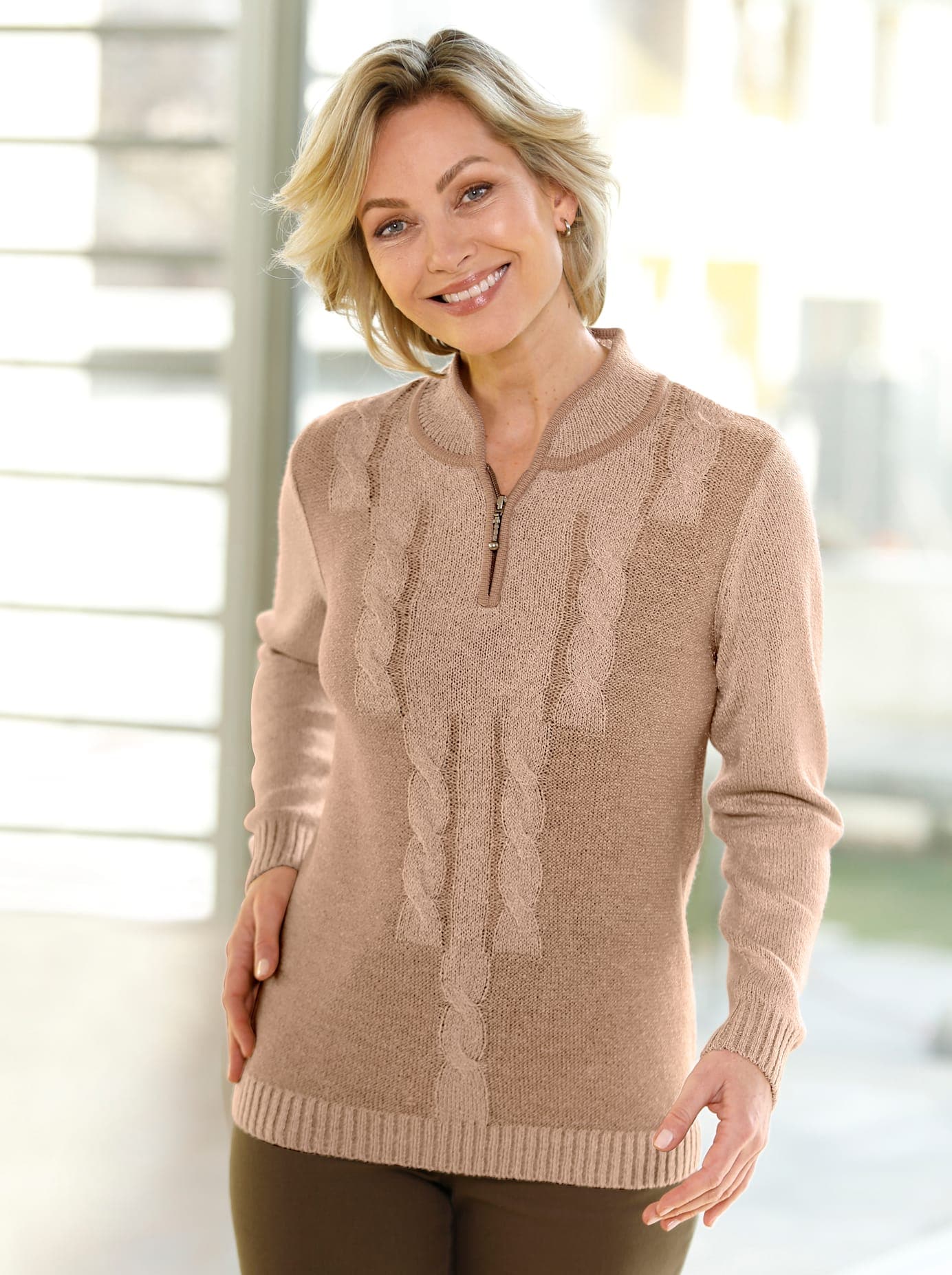 Classic Basics Stehkragenpullover »Pullover« Classic Basics Stehkragenpullover »Pullover« von Classic Basics