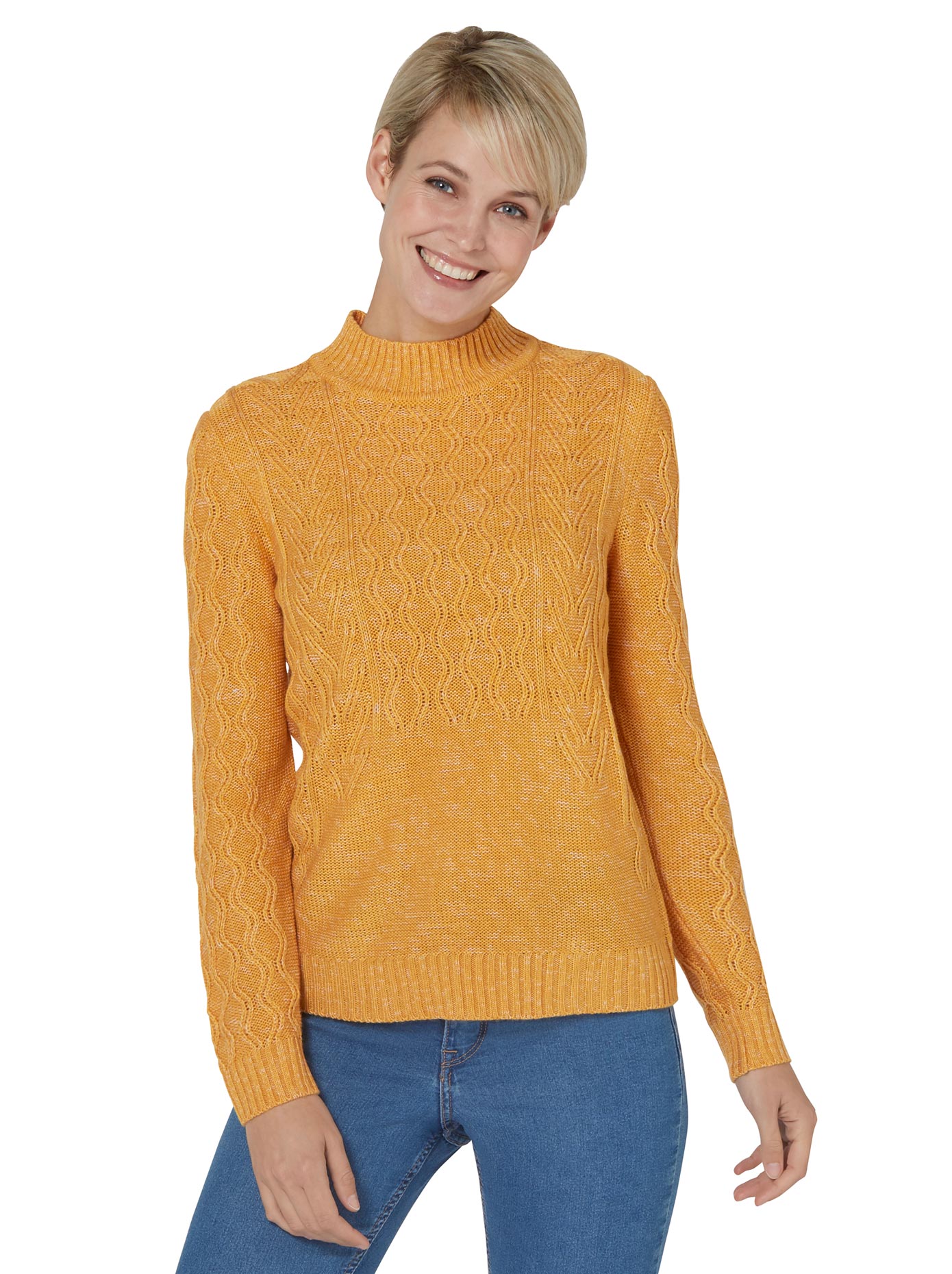 Classic Basics Stehkragenpullover »Pullover« von Classic Basics