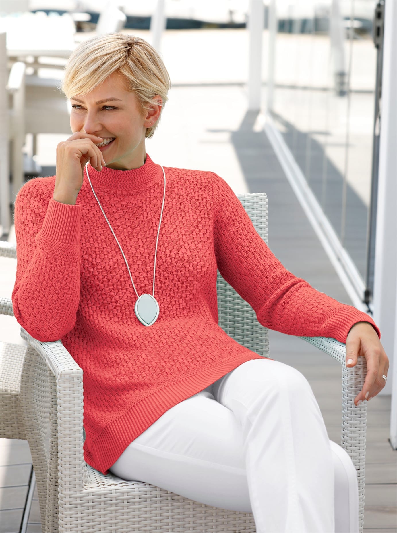 Classic Basics Stehkragenpullover »Pullover« Classic Basics Stehkragenpullover »Pullover« von Classic Basics