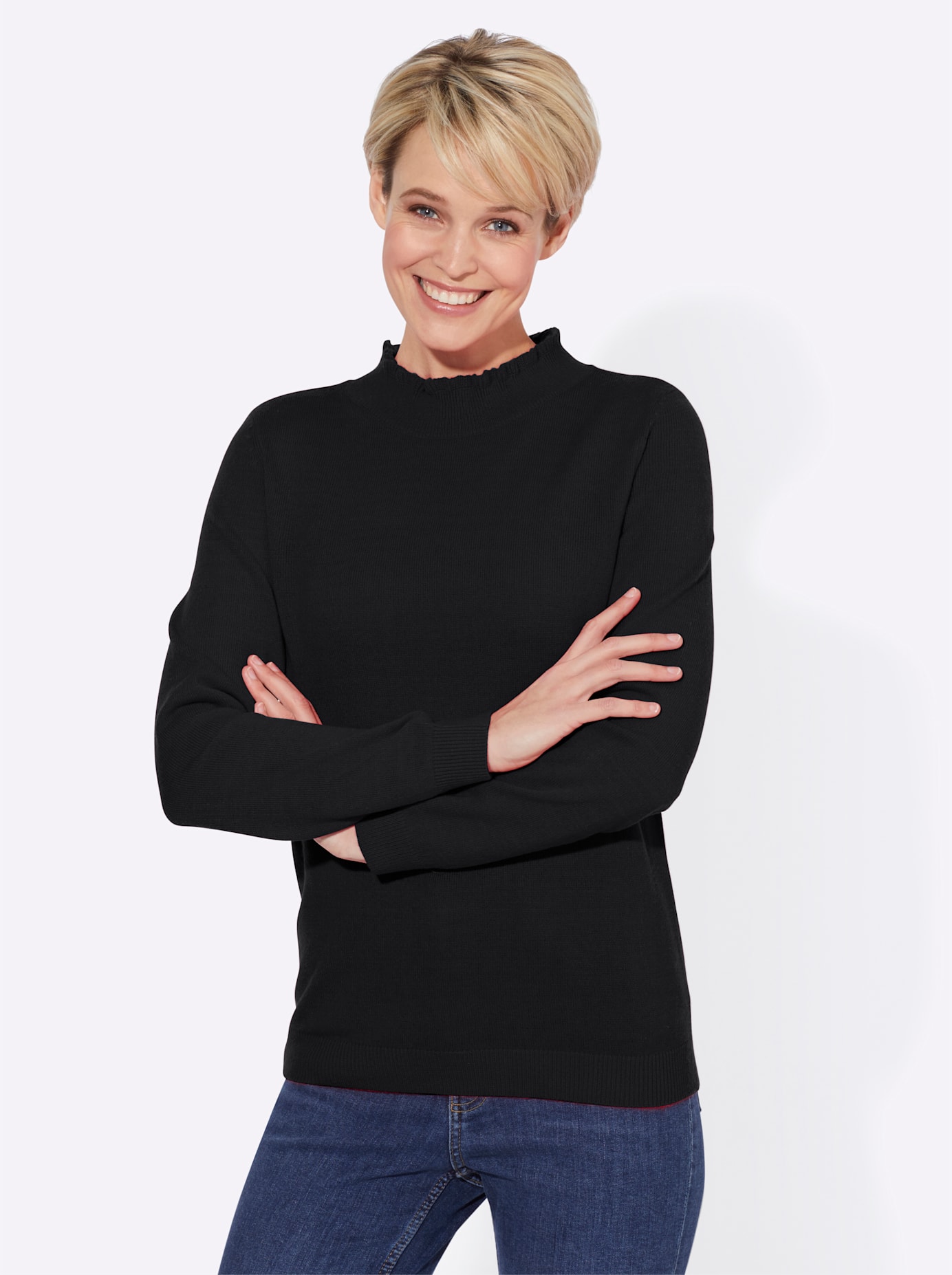 Classic Basics Stehkragenpullover »Pullover« Classic Basics Stehkragenpullover »Pullover« von Classic Basics