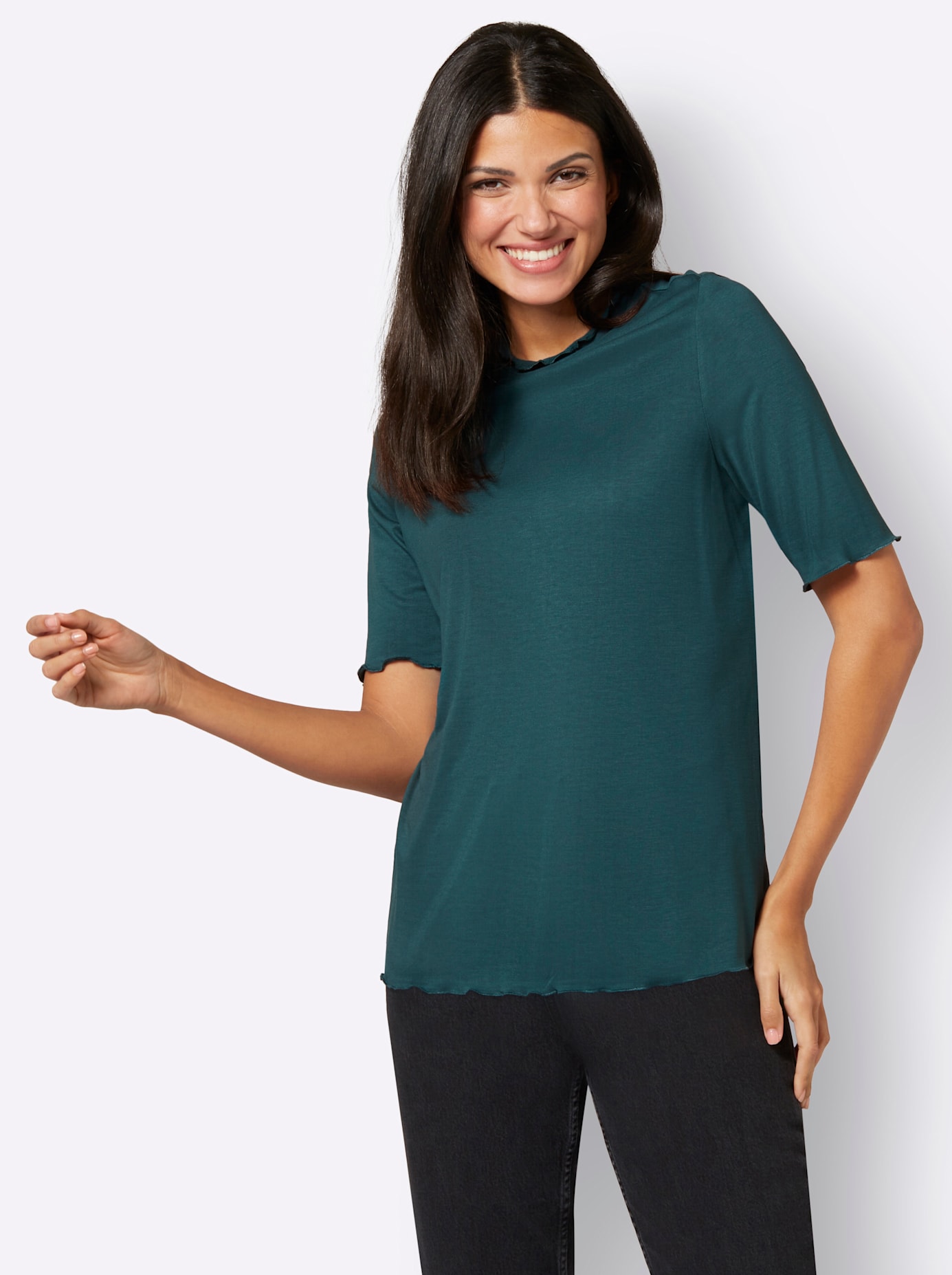 Classic Basics Stehkragenshirt »Shirt«, (1 tlg.) von Classic Basics