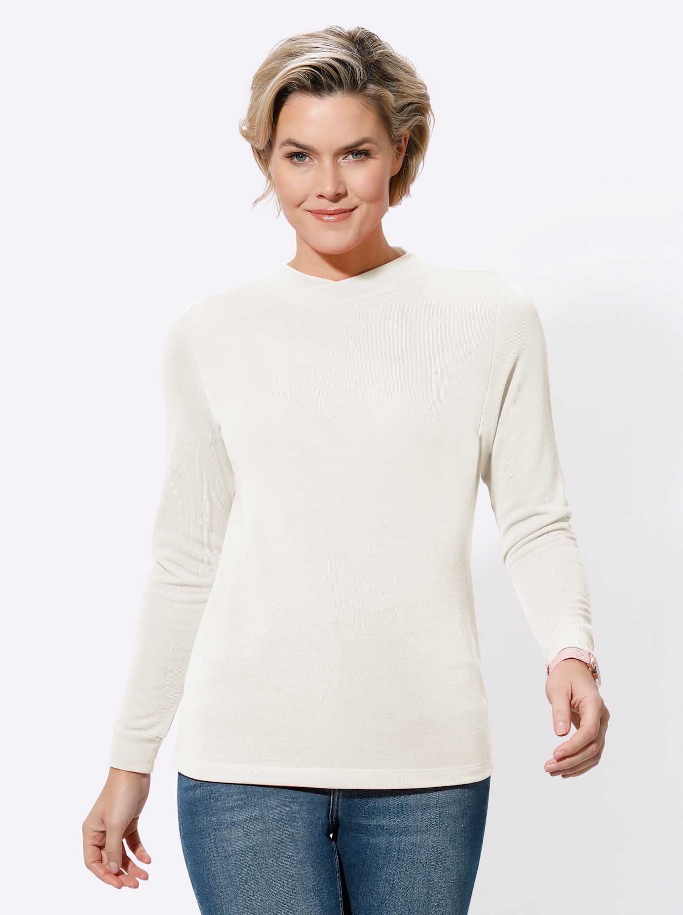 Classic Basics Stehkragenshirt »Shirt«, (1 tlg.) von Classic Basics