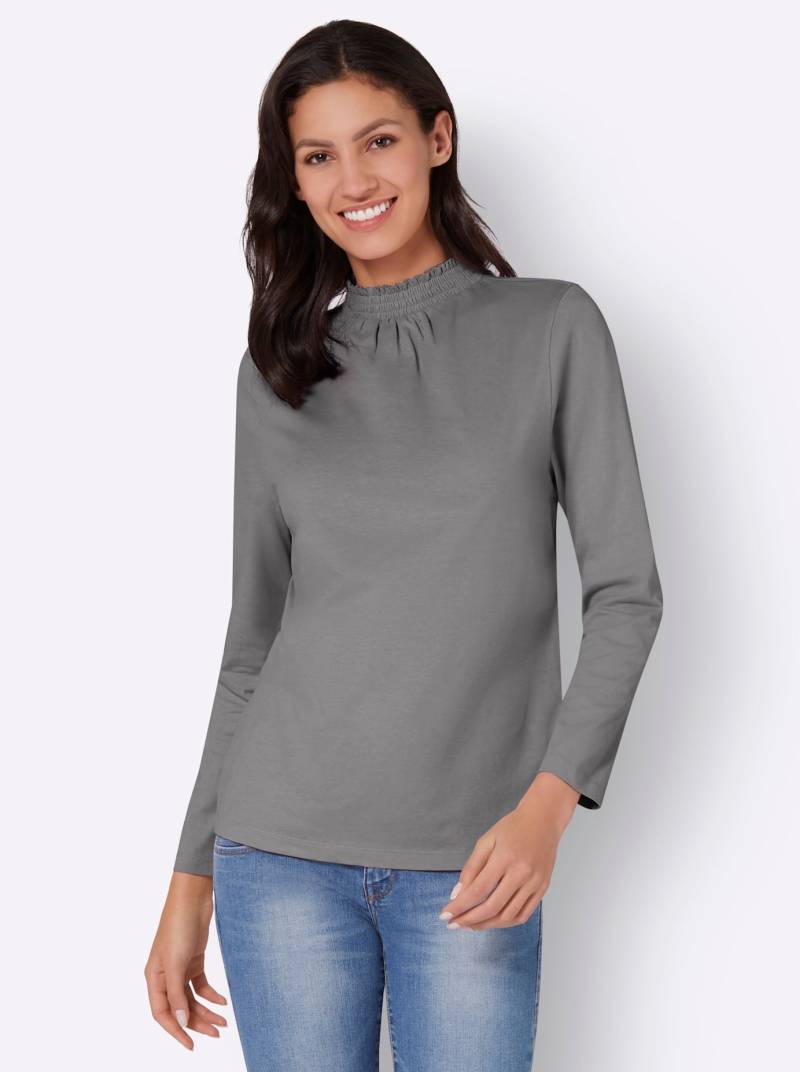 Classic Basics Stehkragenshirt »Stehkragen-Shirt«, (1 tlg.) von Classic Basics