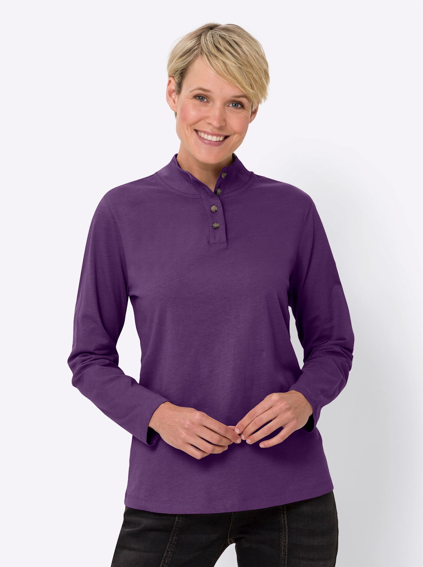 Classic Basics Stehkragenshirt »Shirt«, (1 tlg.) Classic Basics Stehkragenshirt »Shirt«, (1 tlg.) von Classic Basics