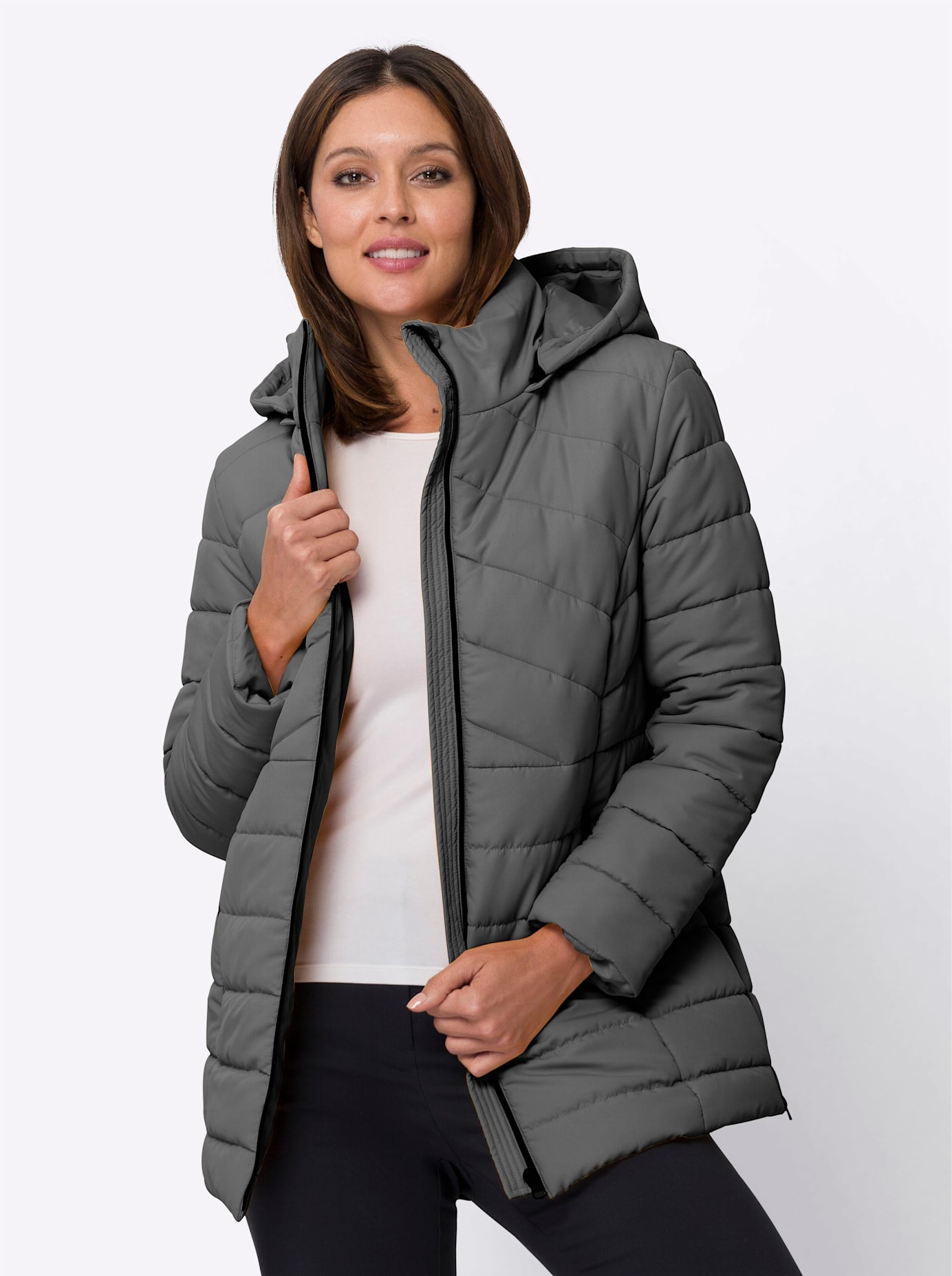 Classic Basics Steppjacke, mit Kapuze Classic Basics Steppjacke, mit Kapuze von Classic Basics