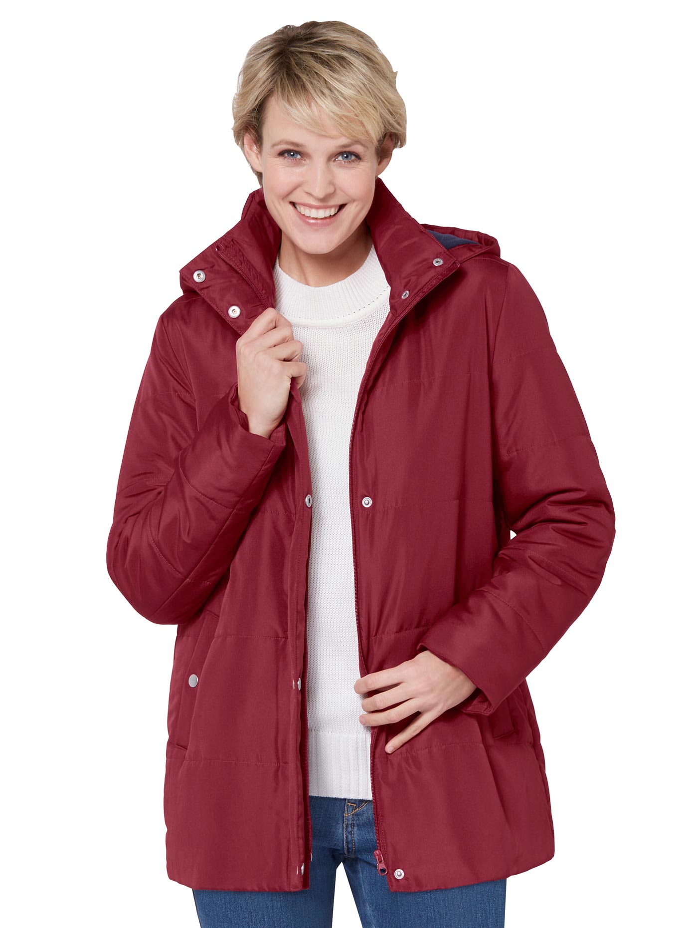 Classic Basics Steppjacke, mit Kapuze von Classic Basics