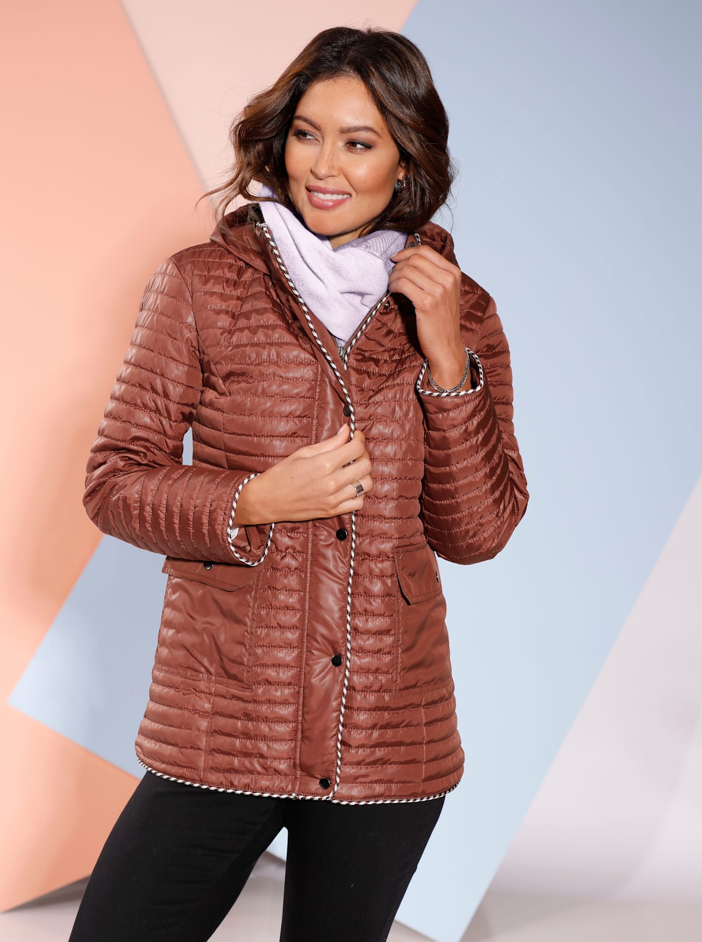 Classic Basics Steppjacke, mit Kapuze von Classic Basics