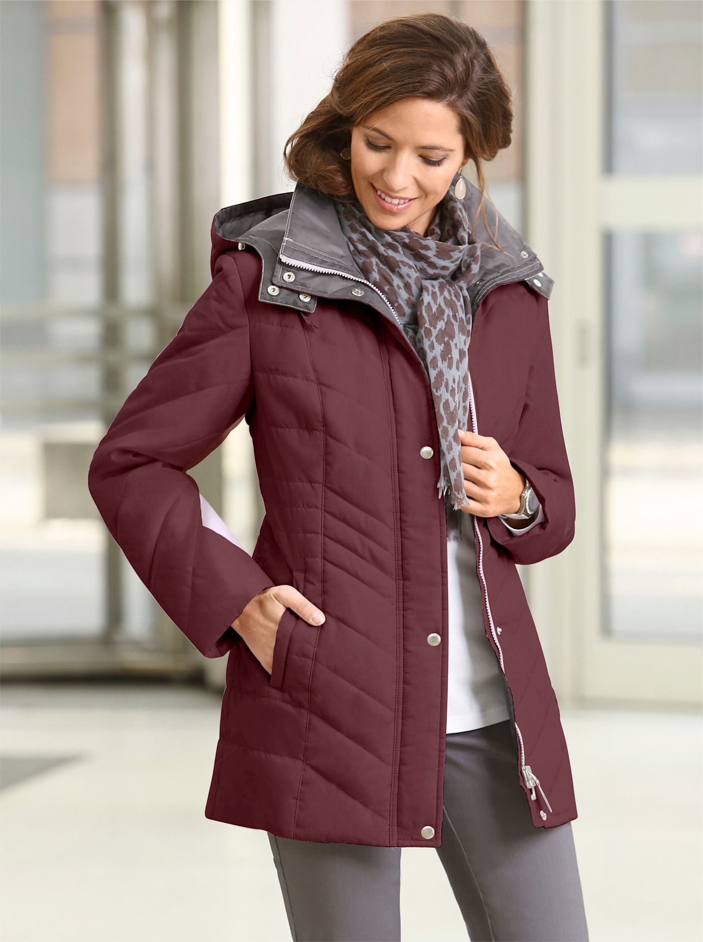Classic Basics Steppjacke, mit Kapuze Classic Basics Steppjacke, mit Kapuze von Classic Basics
