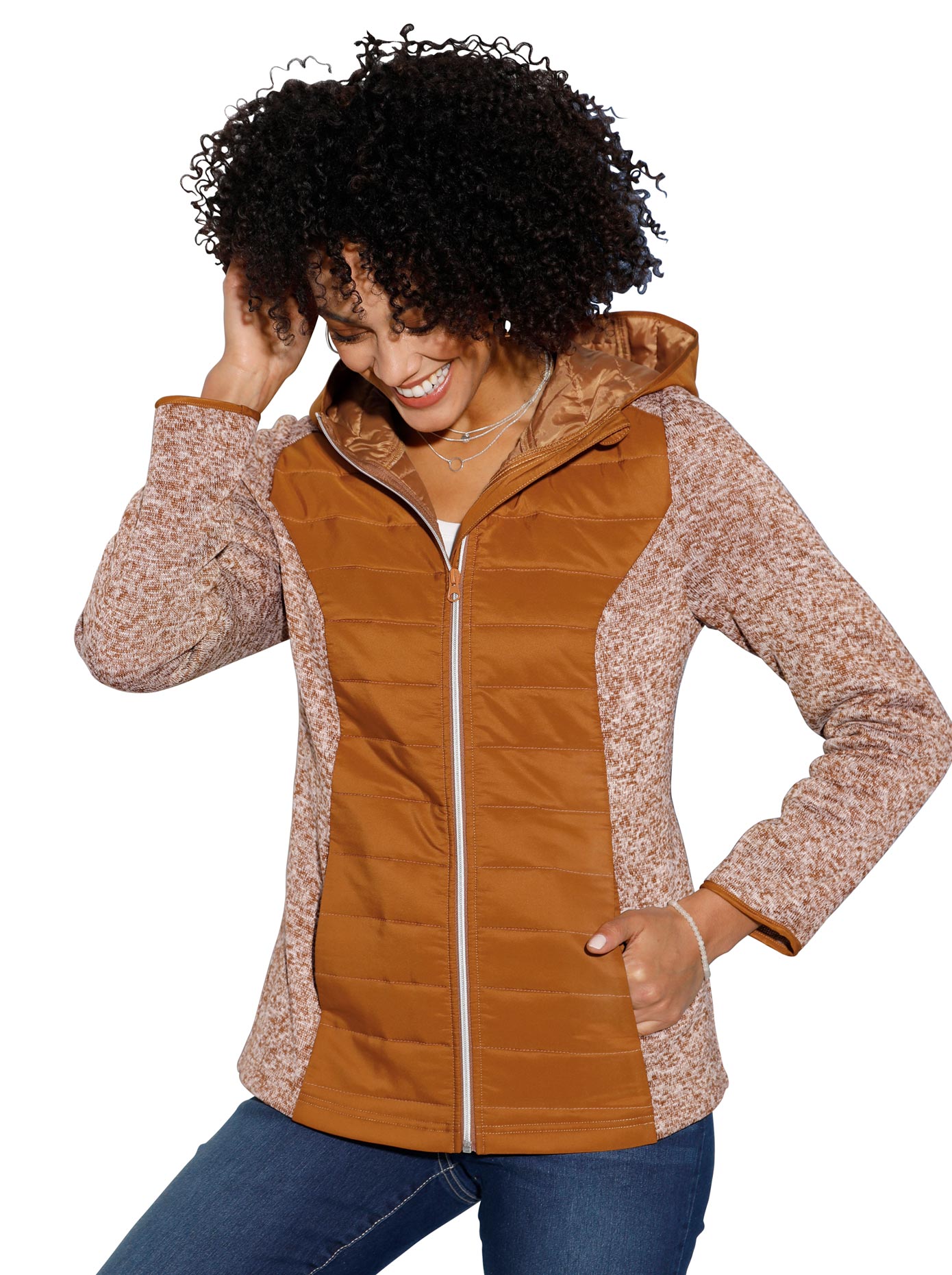 Classic Basics Steppjacke, mit Kapuze von Classic Basics