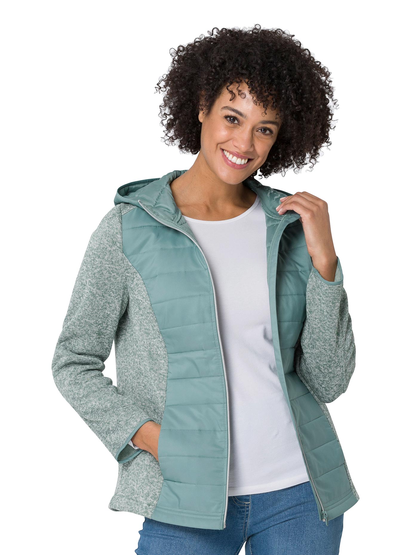 Classic Basics Steppjacke, mit Kapuze von Classic Basics