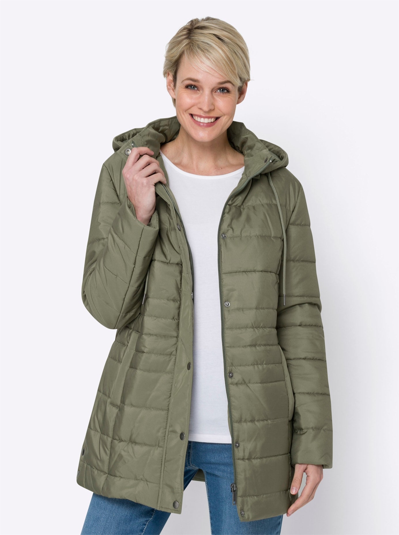 Classic Basics Steppjacke, mit Kapuze von Classic Basics